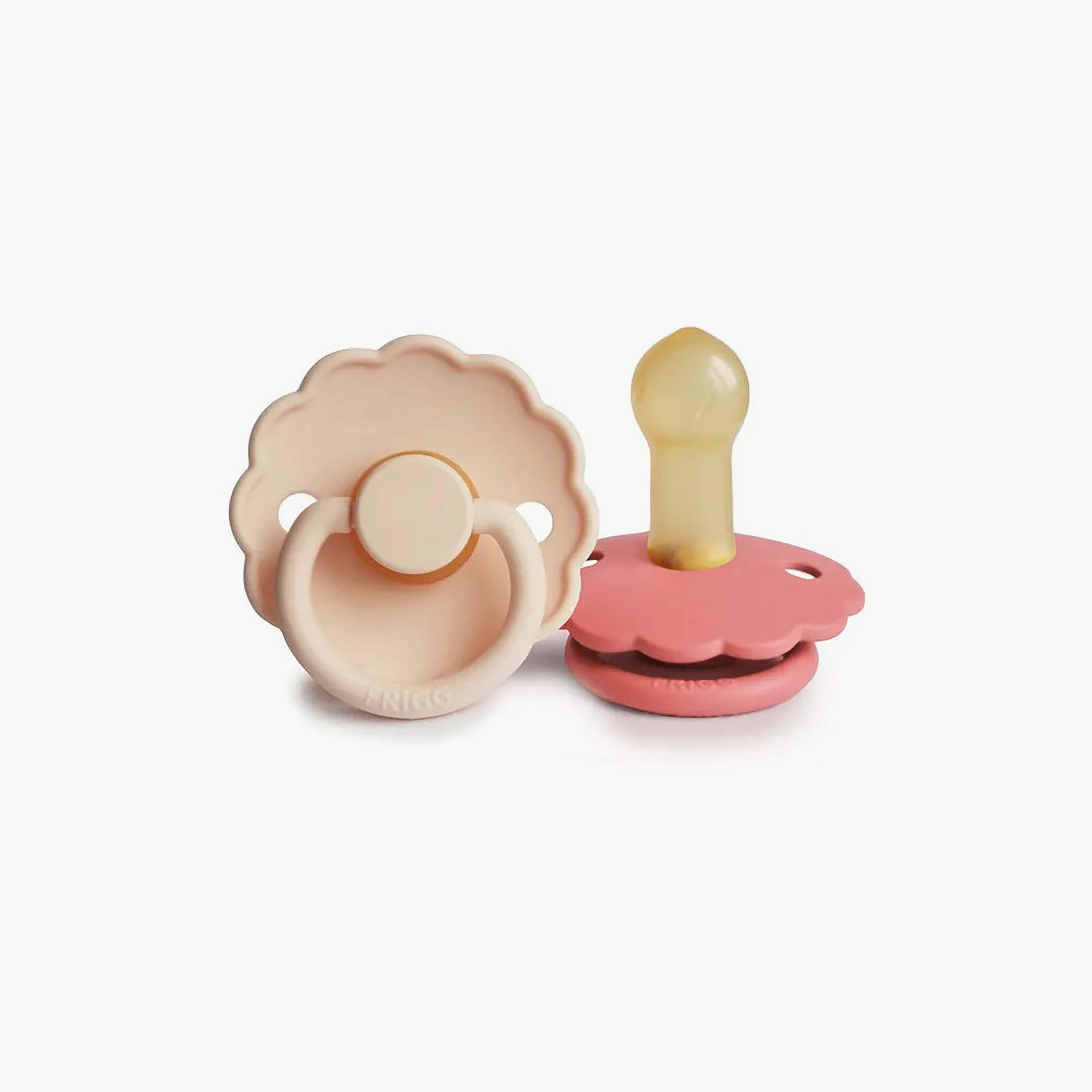 FRIGG 2-Piece Daisy Latex Pacifier - Size 2-baby-feeding-pacifiers-image-2