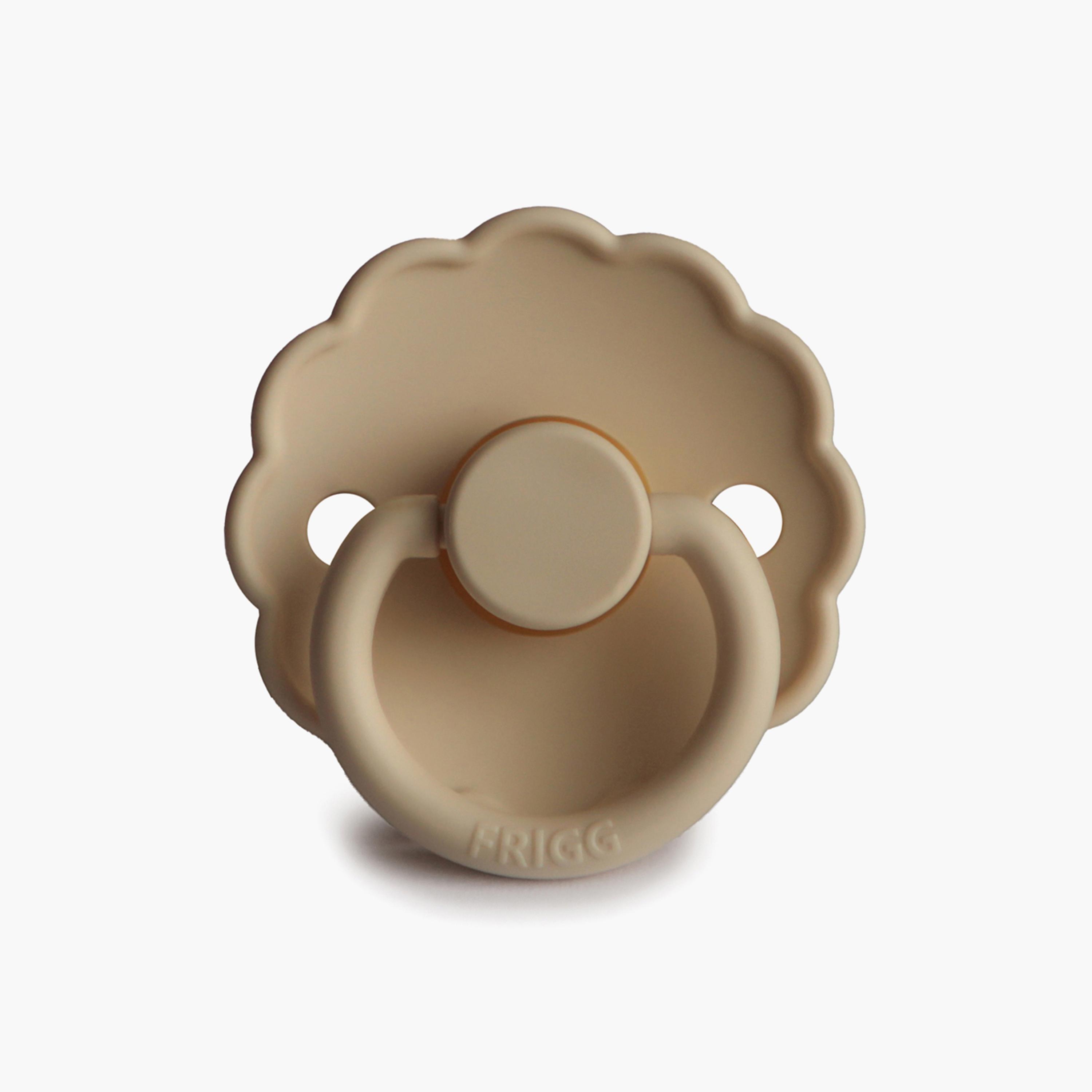 Frigg 2-Piece Daisy Latex Baby Pacifier - Croissant Night & Portobello - Size 1-baby-feeding-pacifiers-image-6