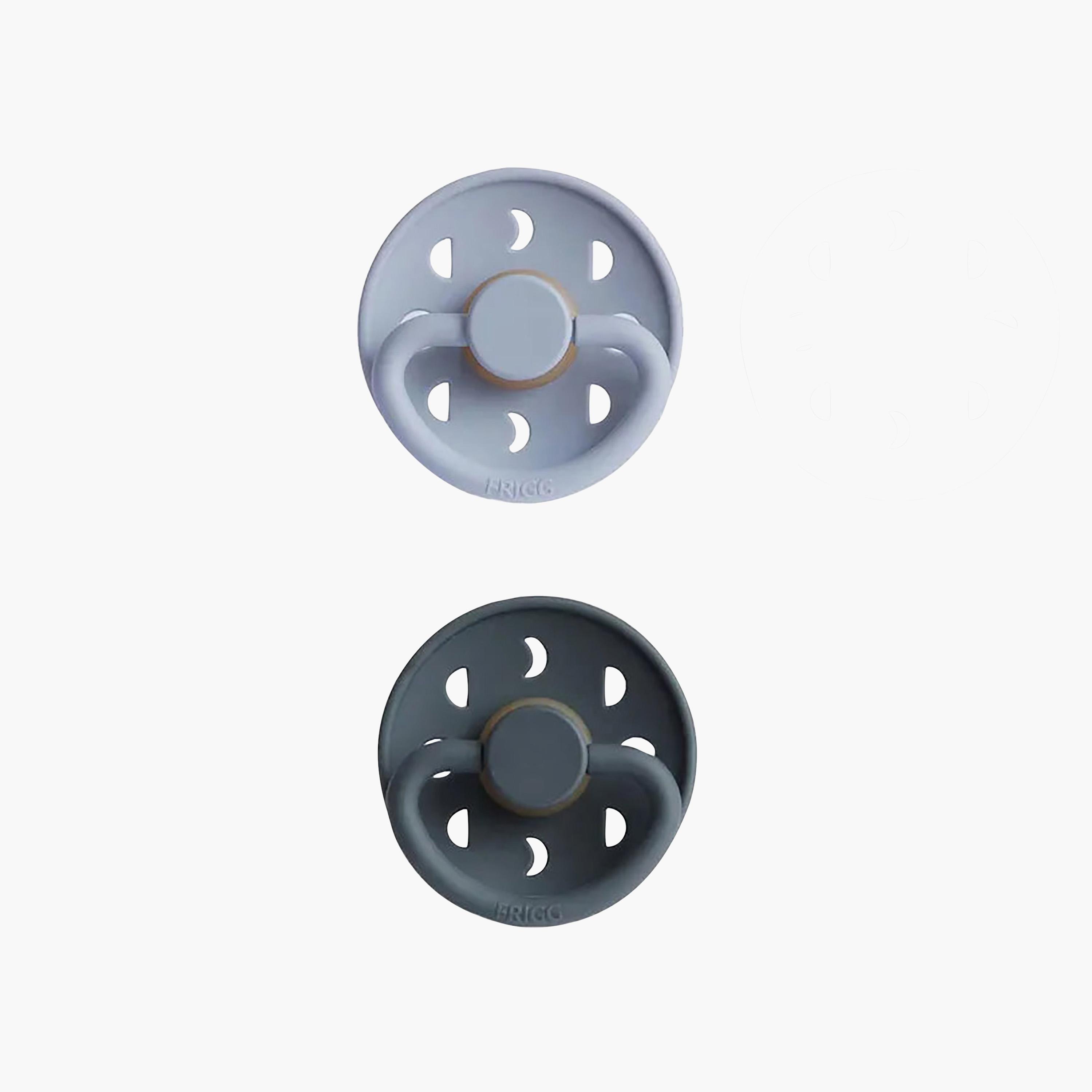 FRIGG 2-Piece Moon Phase Latex Pacifier - Size 2-baby-feeding-pacifiers-image-1