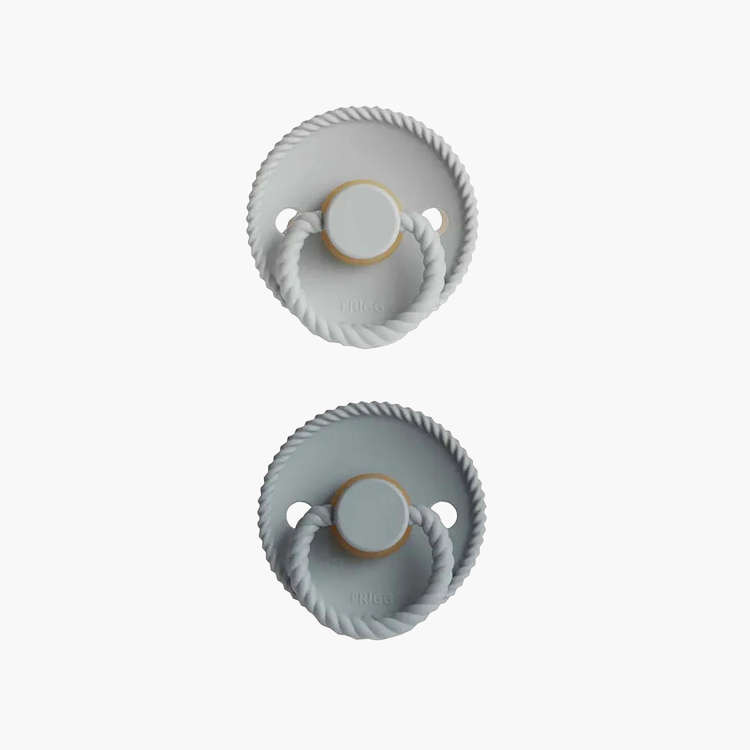 FRIGG 2-Piece Rope Latex Pacifier - Size 2-baby-feeding-pacifiers-image-1