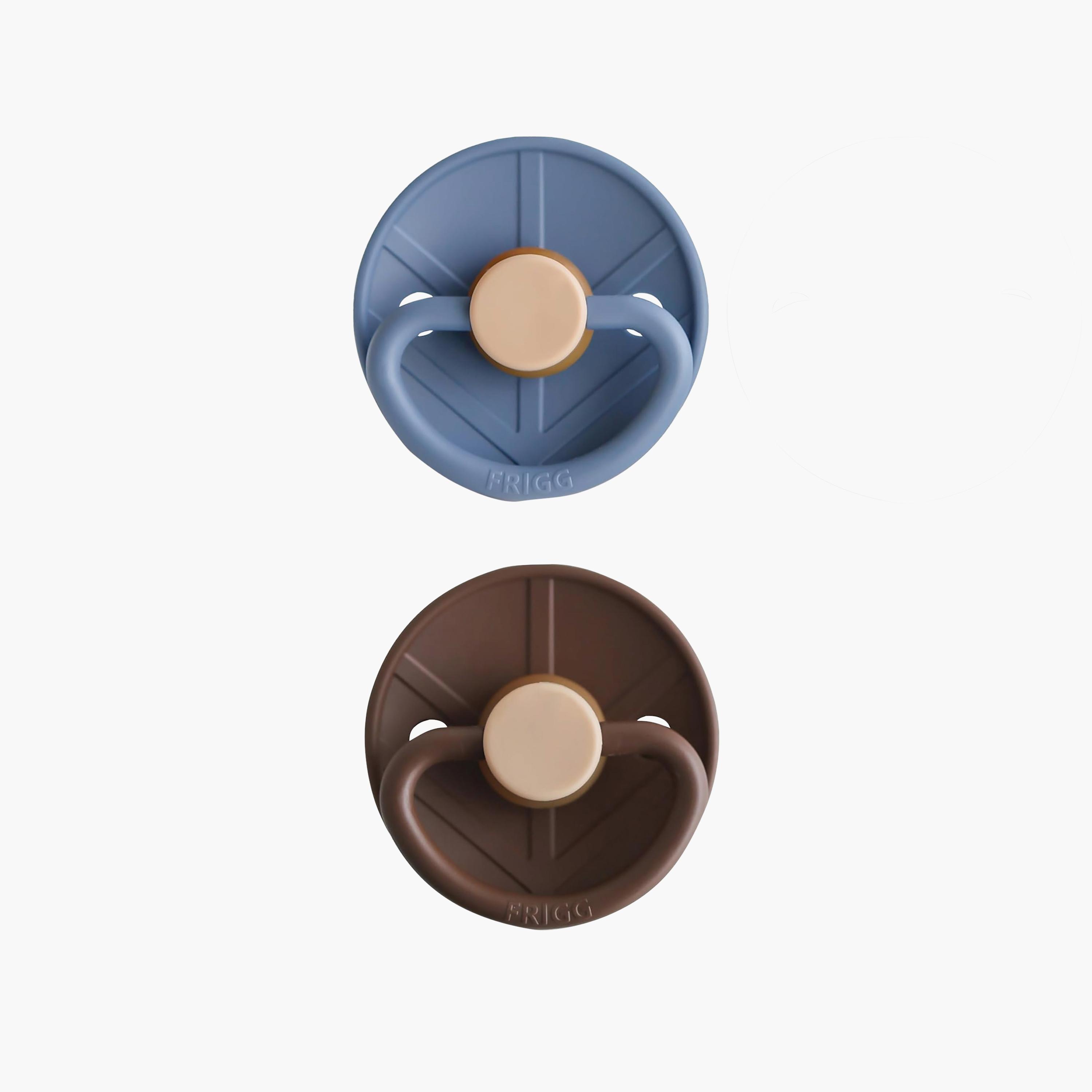 FRIGG 2-Piece Little Viking Silicone Pacifier - Size 1-baby-feeding-pacifiers-image-1