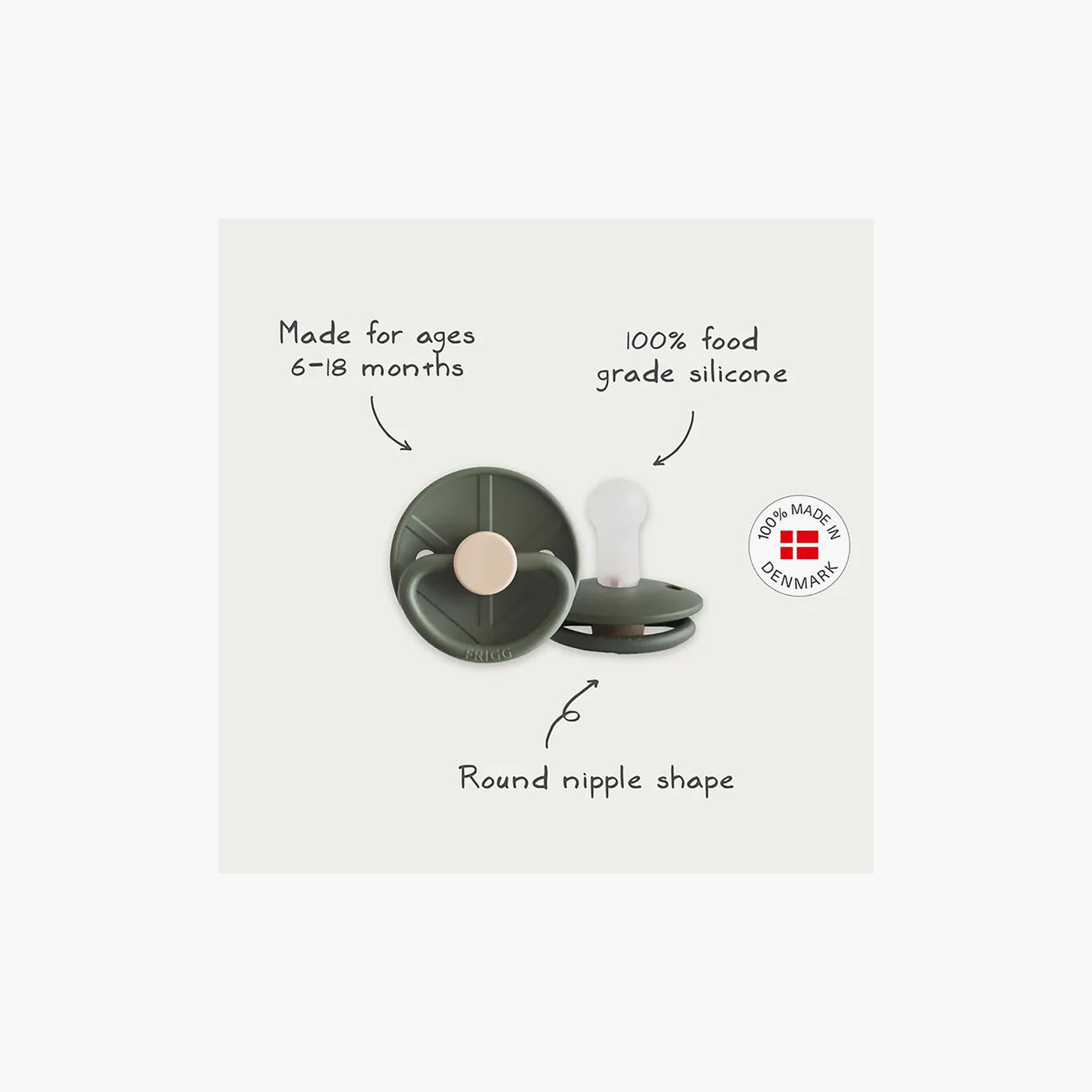 FRIGG 2-Piece Little Viking Silicone Pacifier - Size 1-baby-feeding-pacifiers-image-8