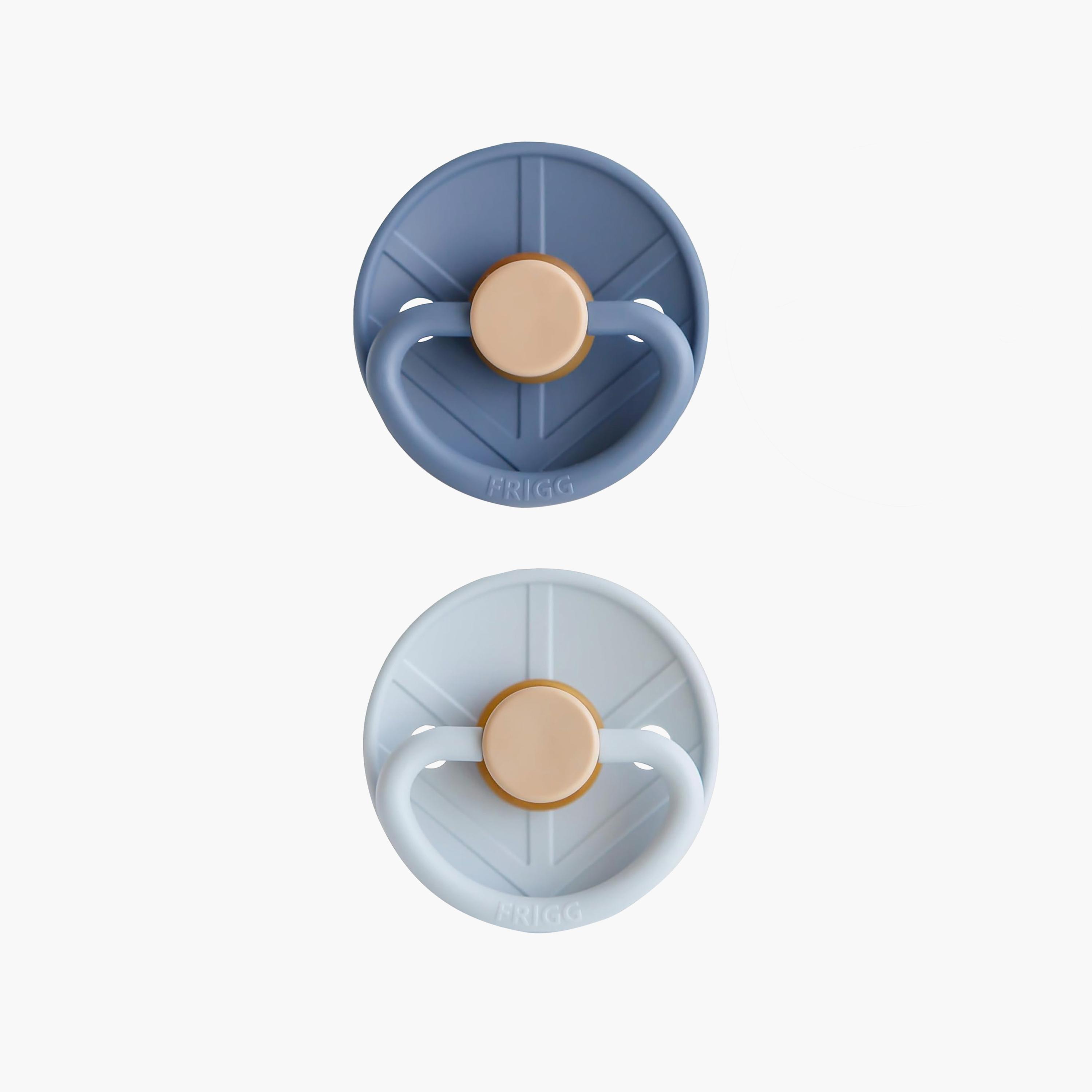 FRIGG 2-Piece Little Viking Silicone Pacifier - Size 1-baby-feeding-pacifiers-image-1