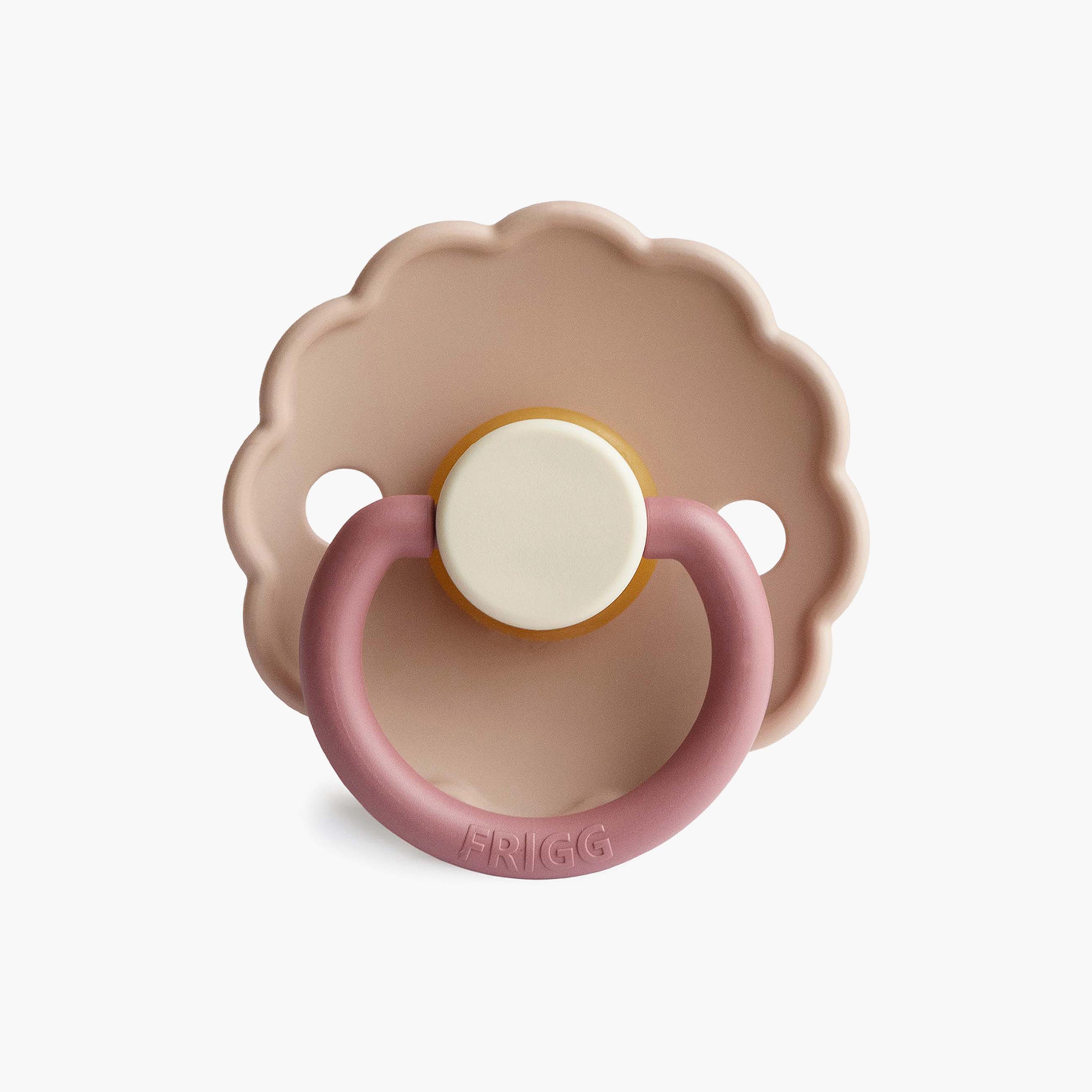 Frigg 2-Piece Daisy Silicone Baby Pacifier - Peony & Cedar - Size 2-baby-feeding-pacifiers-image-5