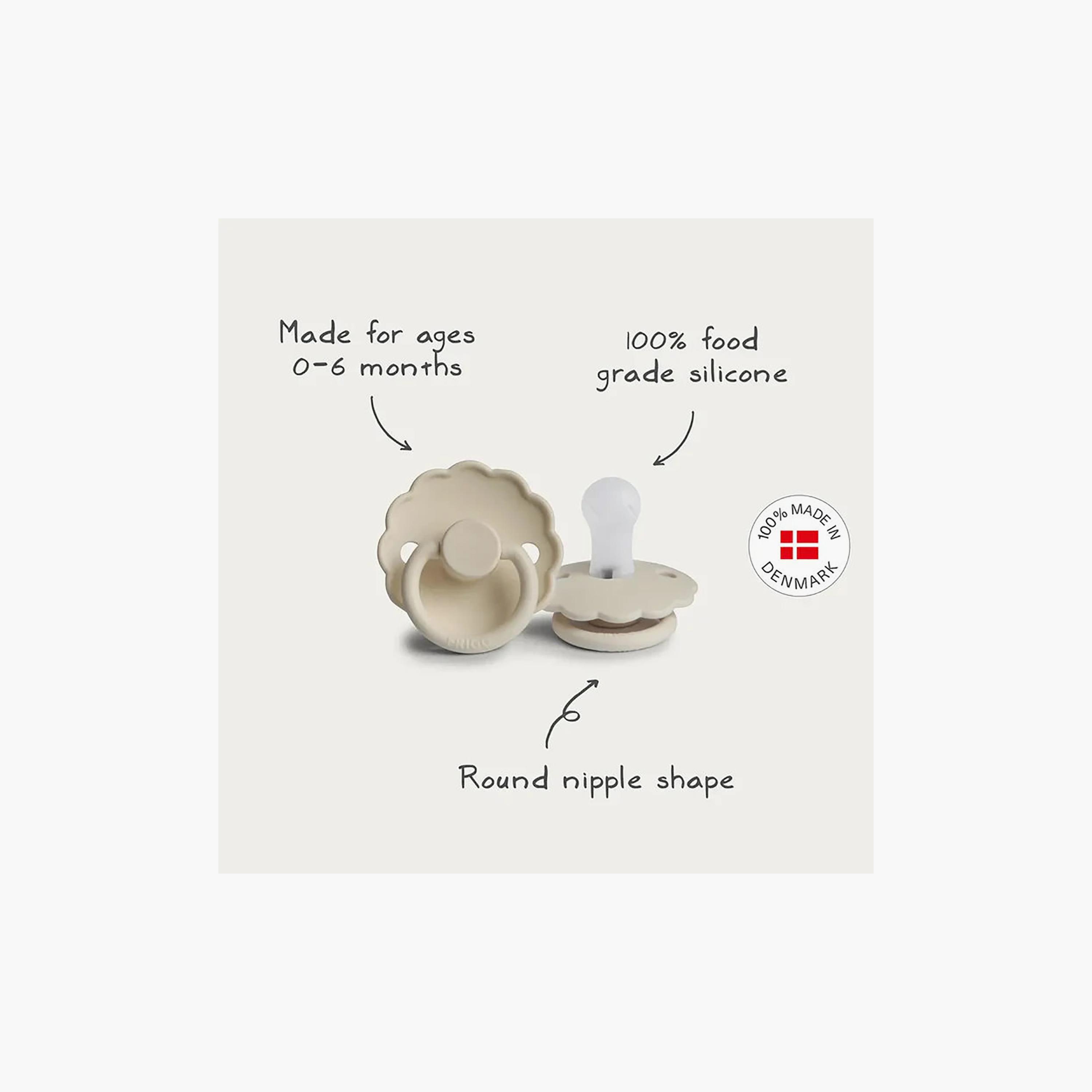 FRIGG 2-Piece Daisy Silicone Pacifier - Size 1-baby-feeding-pacifiers-image-8