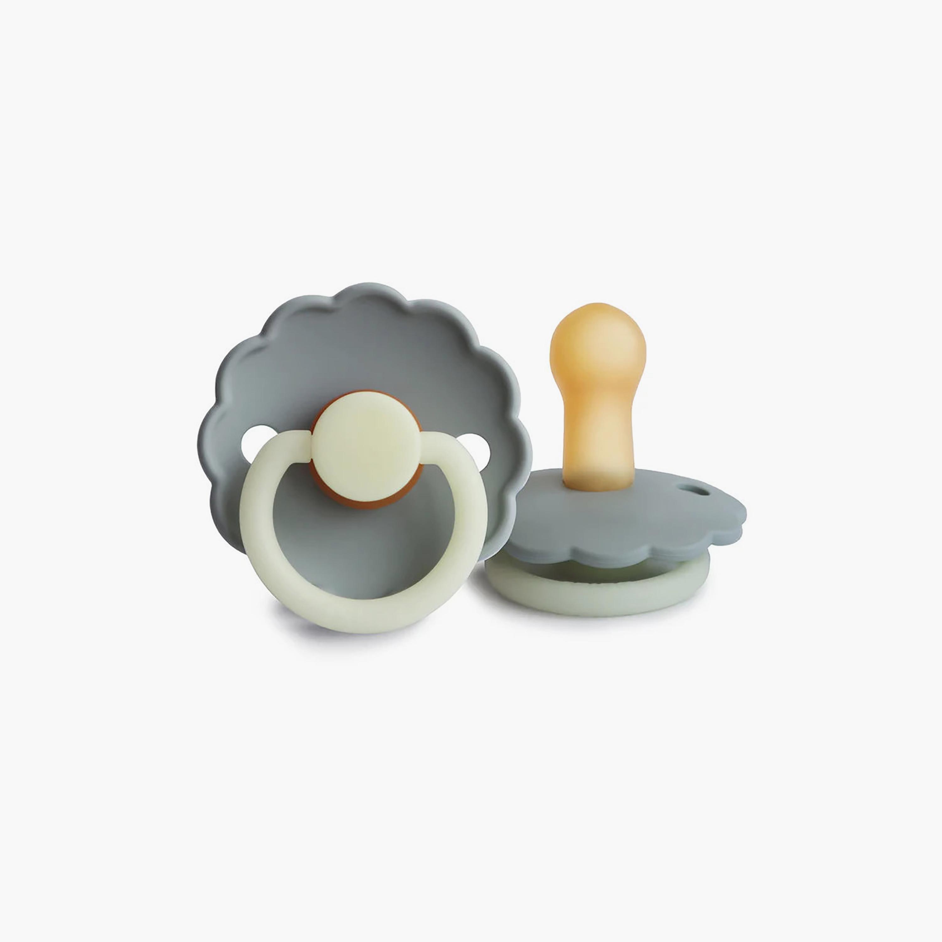 FRIGG 2-Piece Daisy Silicone Pacifier - Size 2-baby-feeding-pacifiers-image-2
