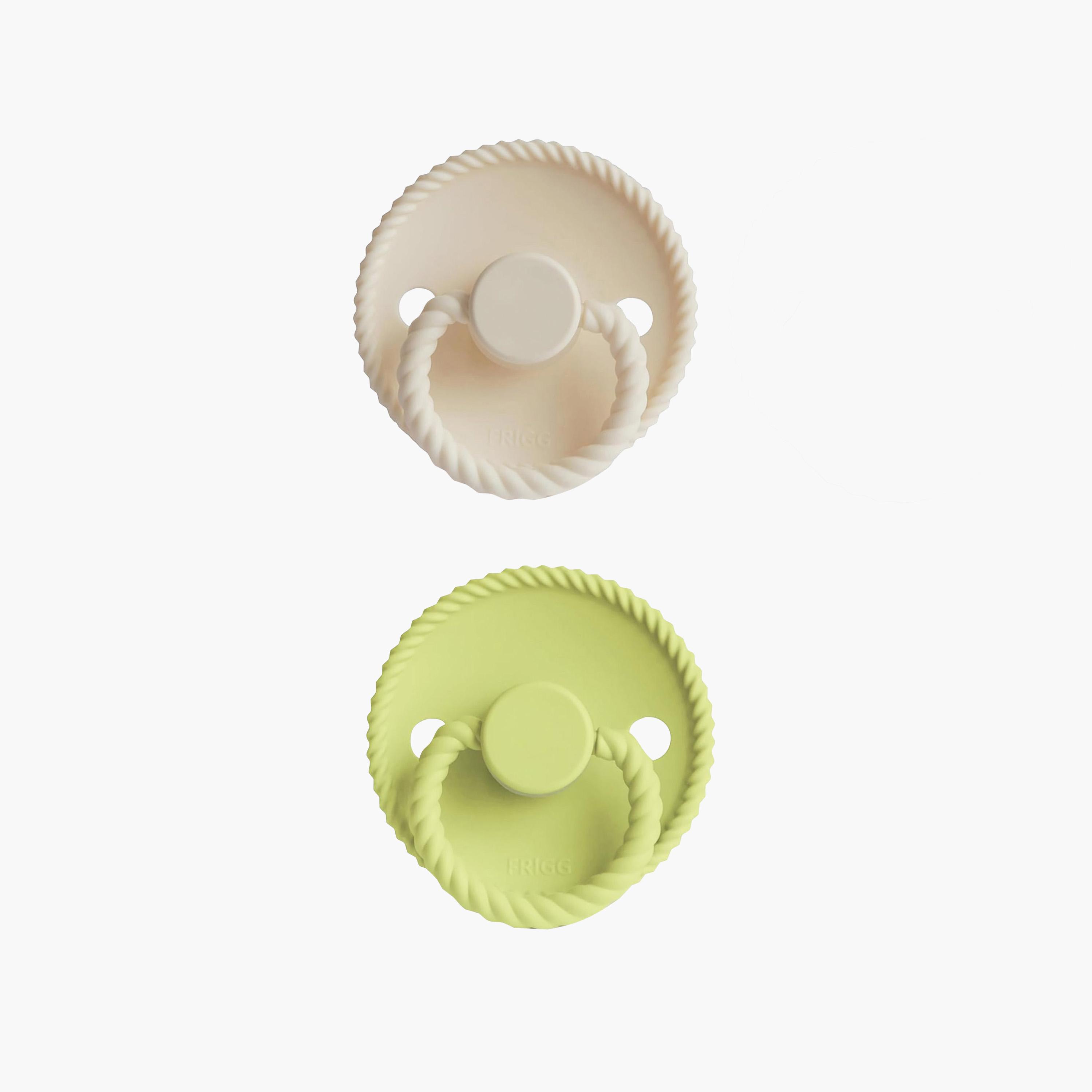 FRIGG 2-Piece Rope Silicone Pacifier - Size 2-baby-feeding-pacifiers-image-1