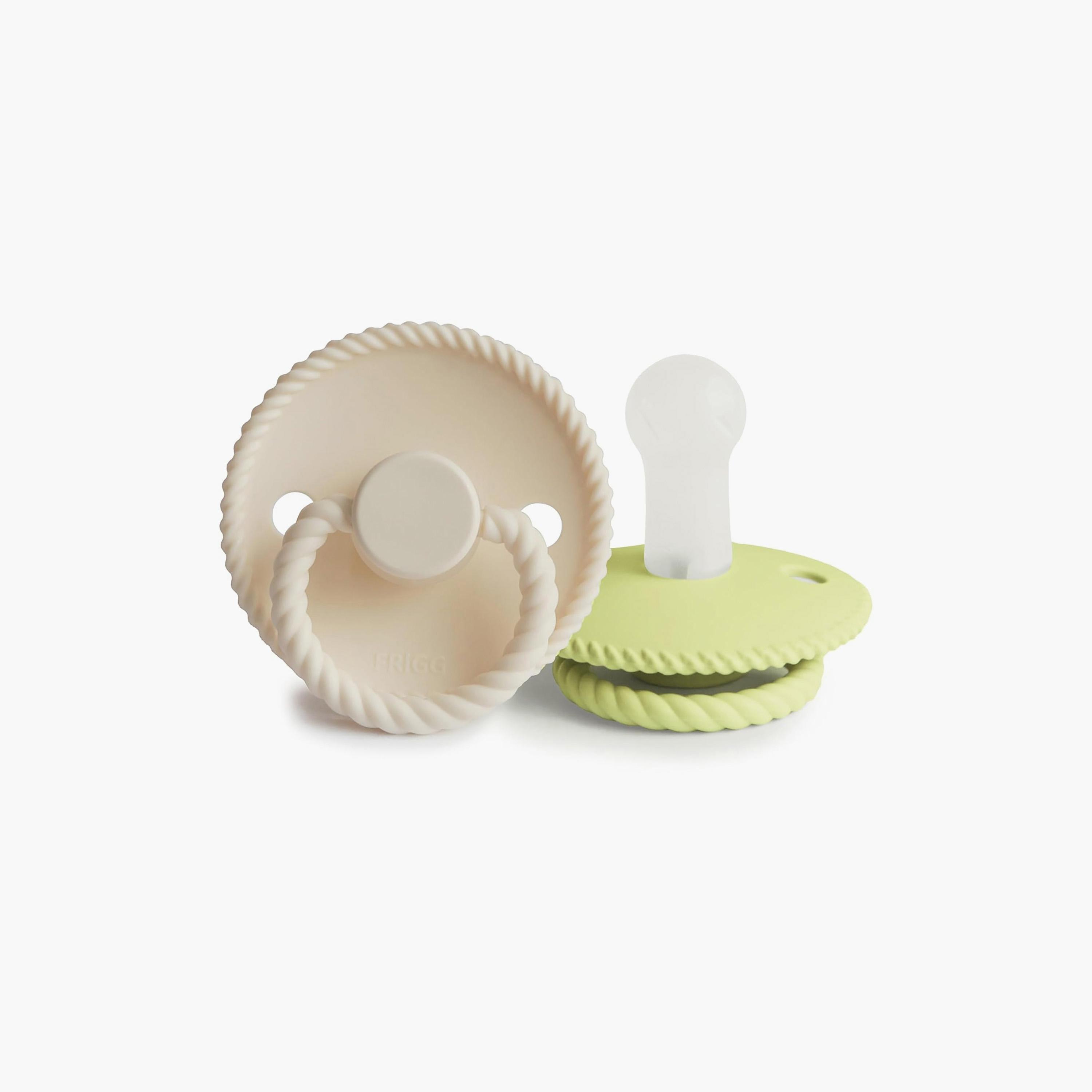 FRIGG 2-Piece Rope Silicone Pacifier - Size 2-baby-feeding-pacifiers-image-2