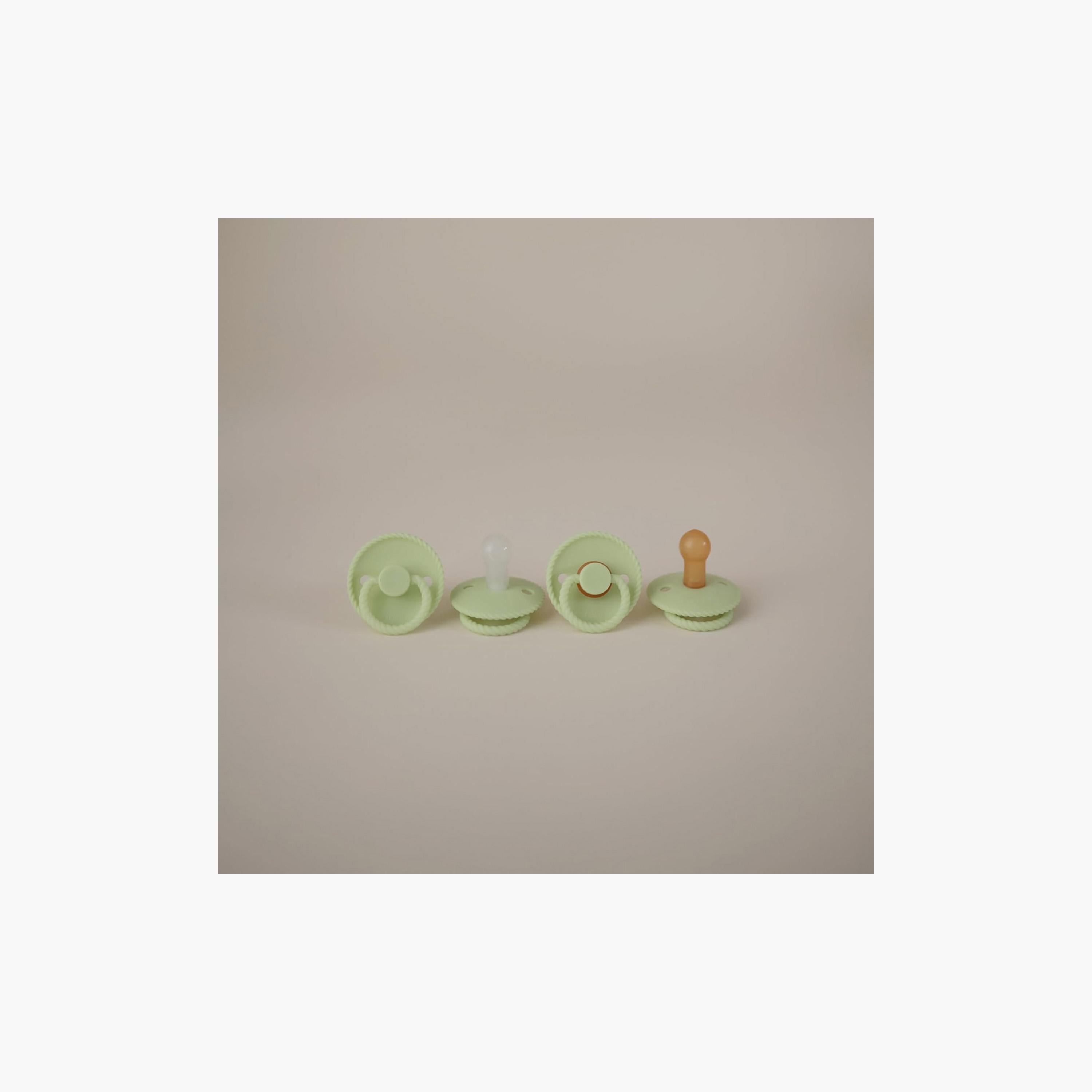 FRIGG 2-Piece Rope Silicone Pacifier - Size 2-baby-feeding-pacifiers-image-3