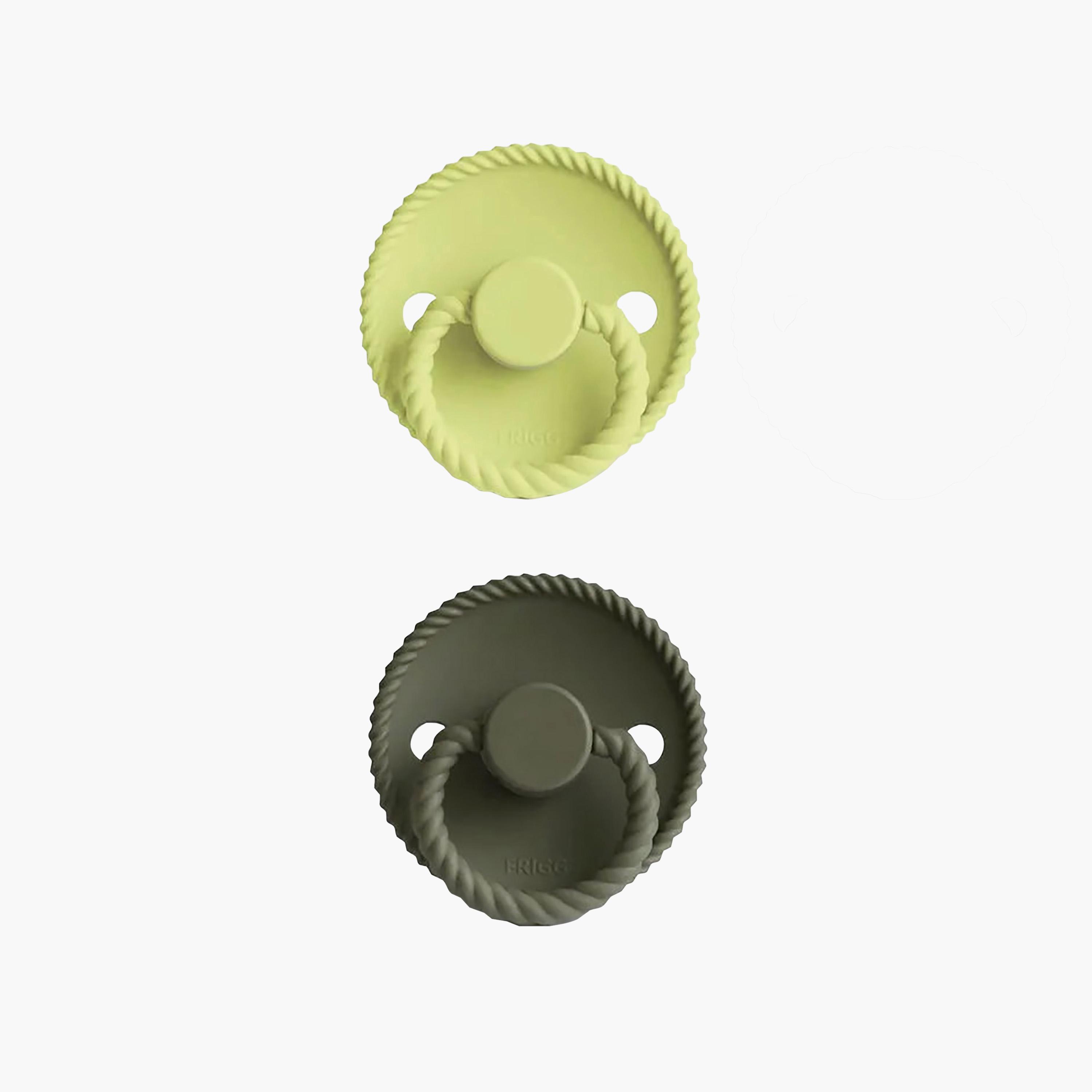 FRIGG 2-Piece Rope Silicone Pacifier - Size 2-baby-feeding-pacifiers-image-1
