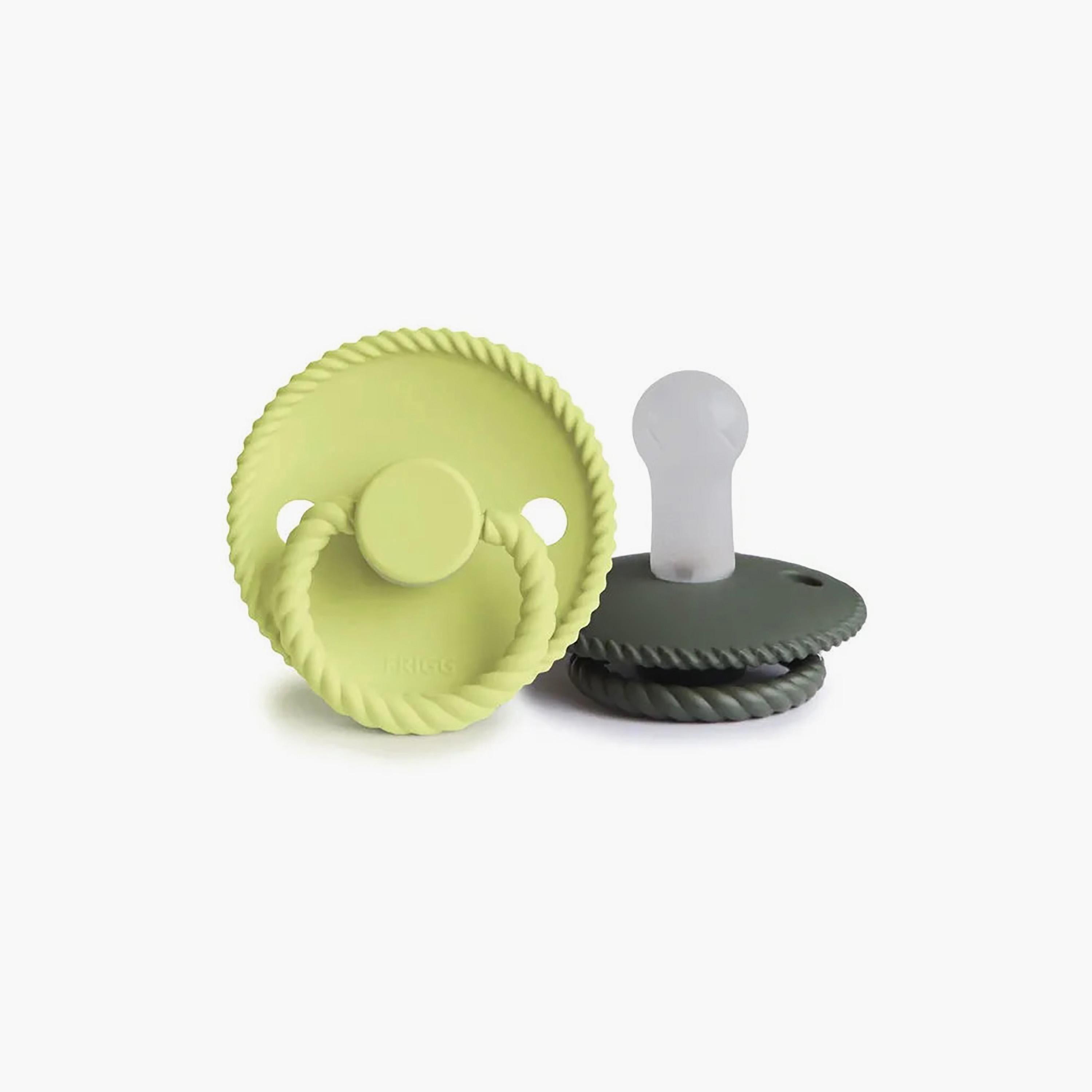 FRIGG 2-Piece Rope Silicone Pacifier - Size 2-baby-feeding-pacifiers-image-2
