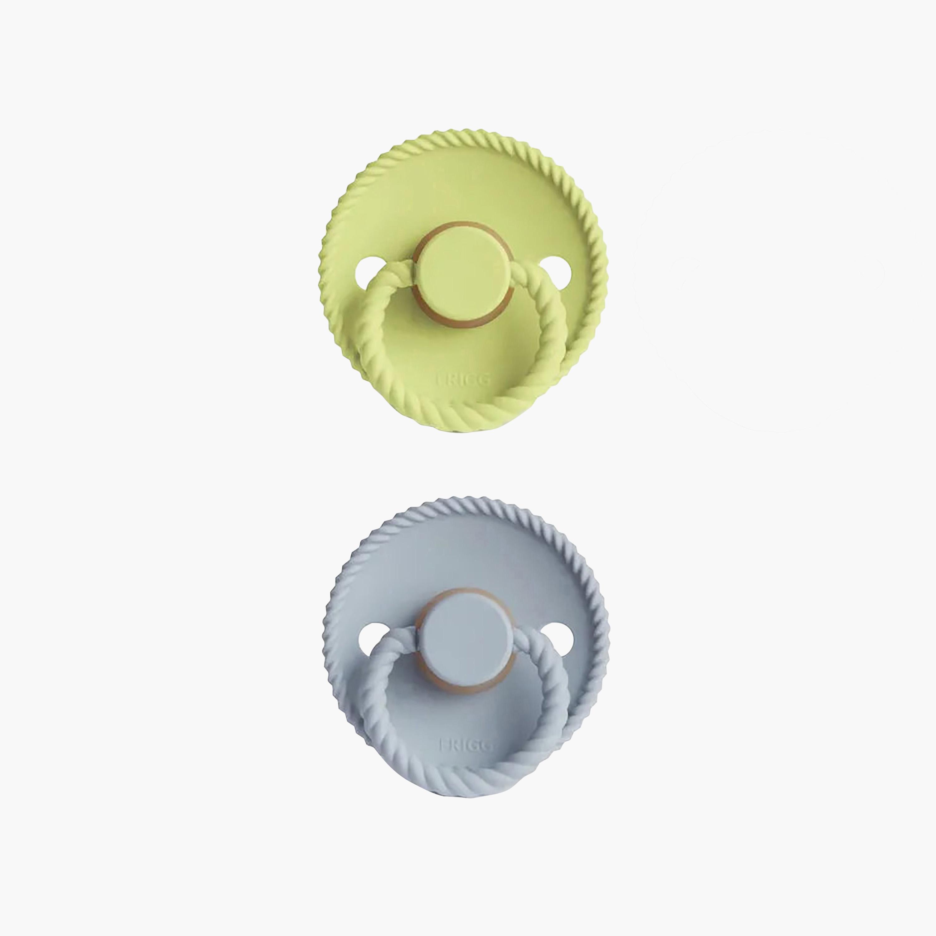 FRIGG 2-Piece Rope Silicone Pacifier - Size 2-baby-feeding-pacifiers-image-1
