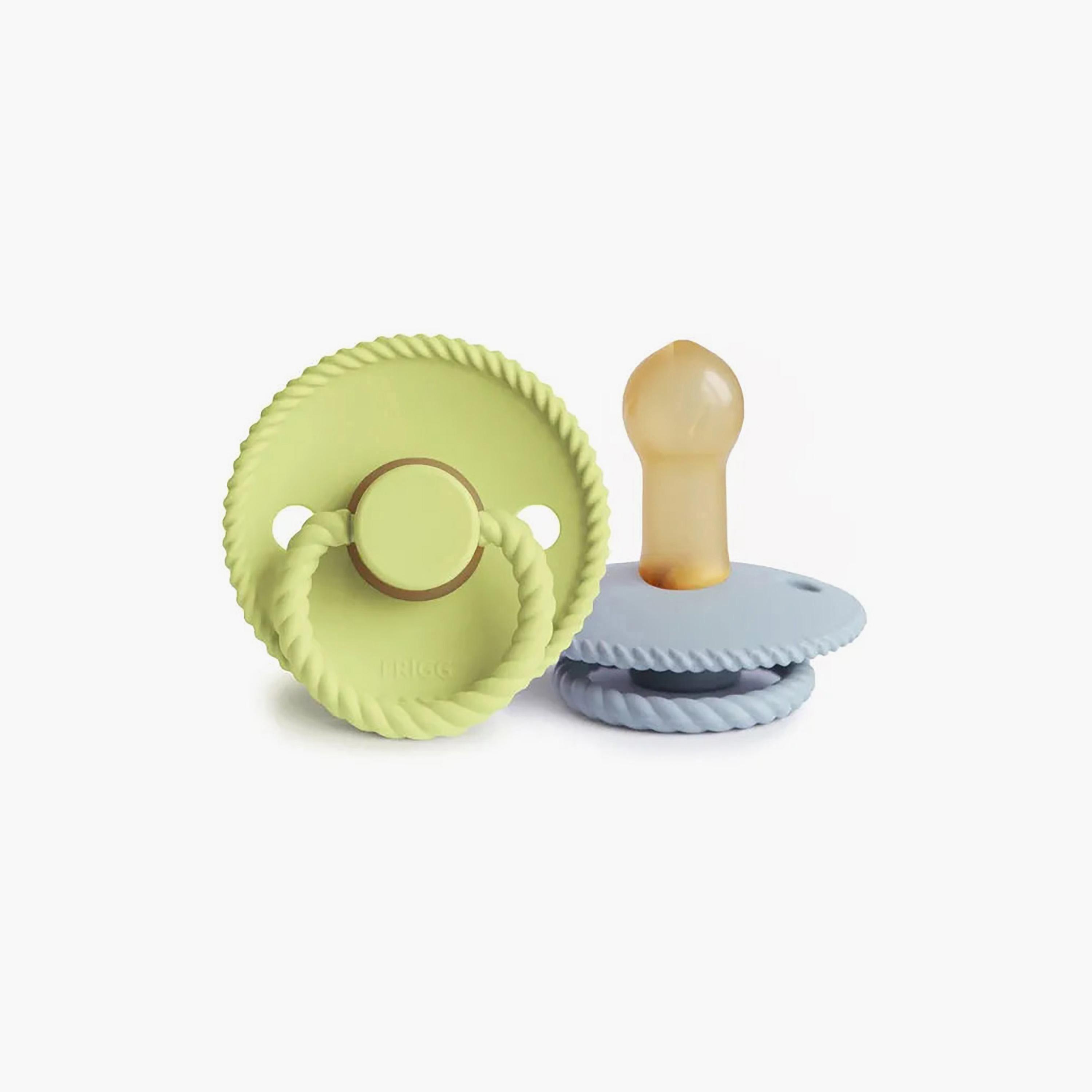 FRIGG 2-Piece Rope Silicone Pacifier - Size 2-baby-feeding-pacifiers-image-2