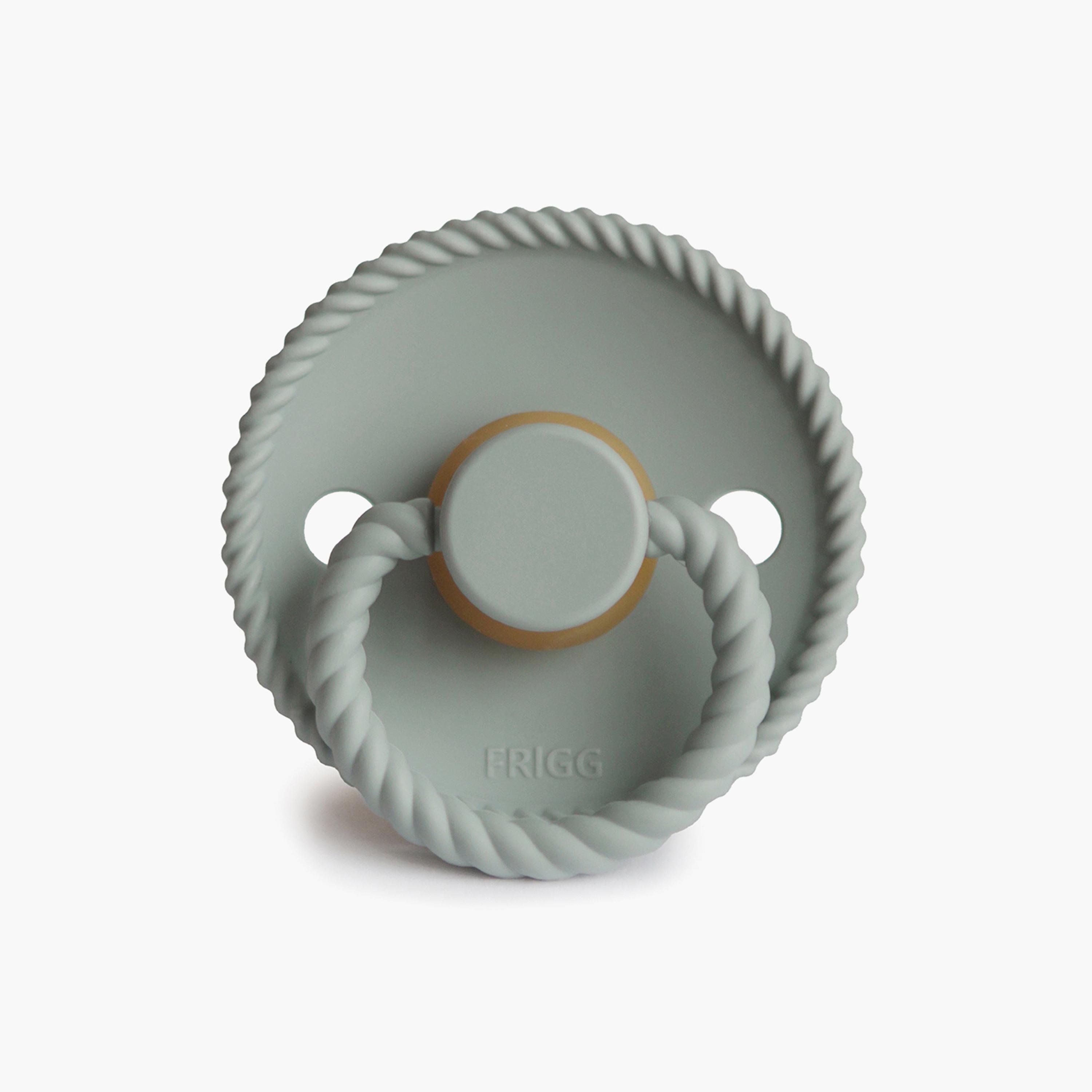 Frigg 2-Piece Rope Silicone Baby Pacifier - Ocean View & Sage - Size 1-baby-feeding-pacifiers-image-4