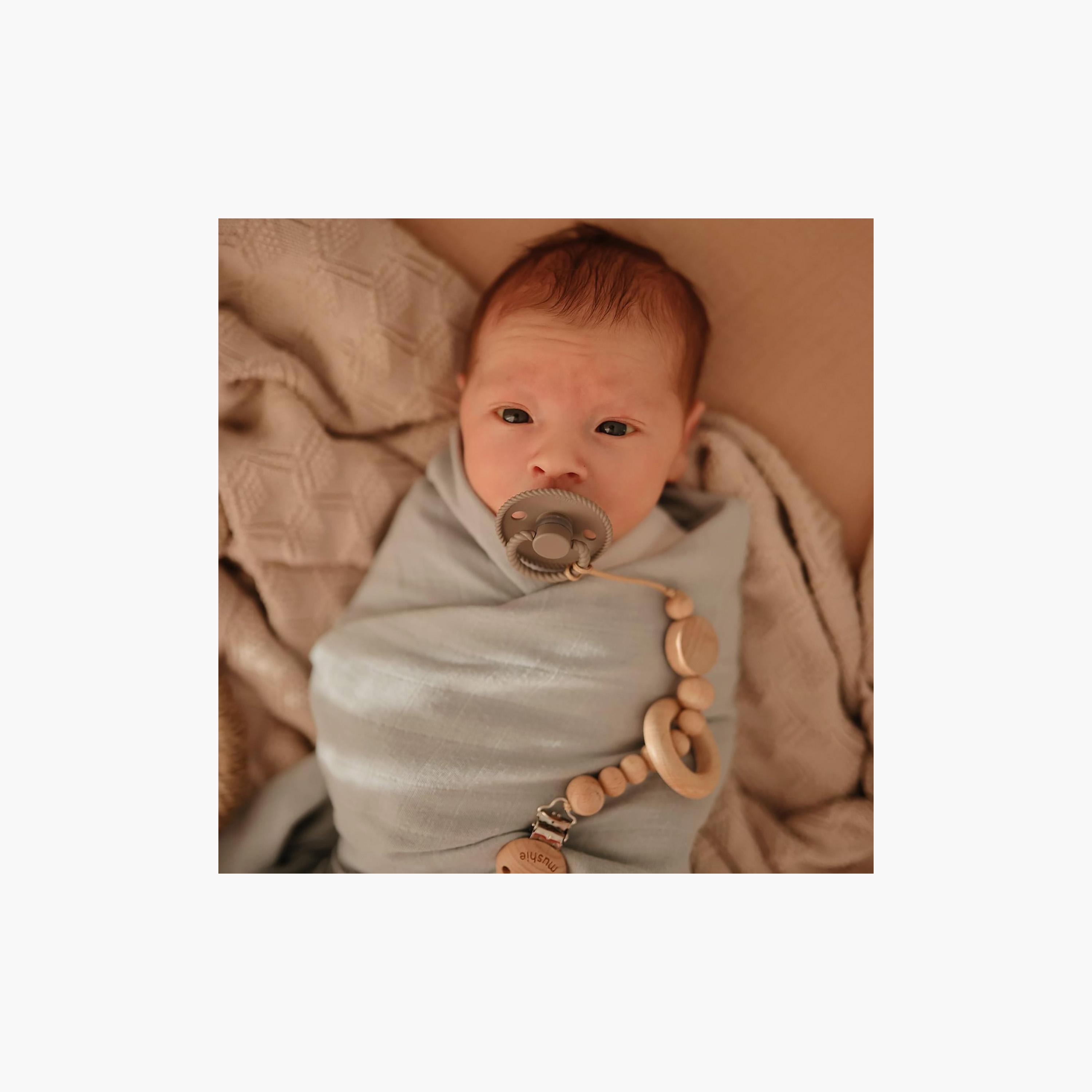 FRIGG 2-Piece Rope Silicone Pacifier - Size 2-baby-feeding-pacifiers-image-7