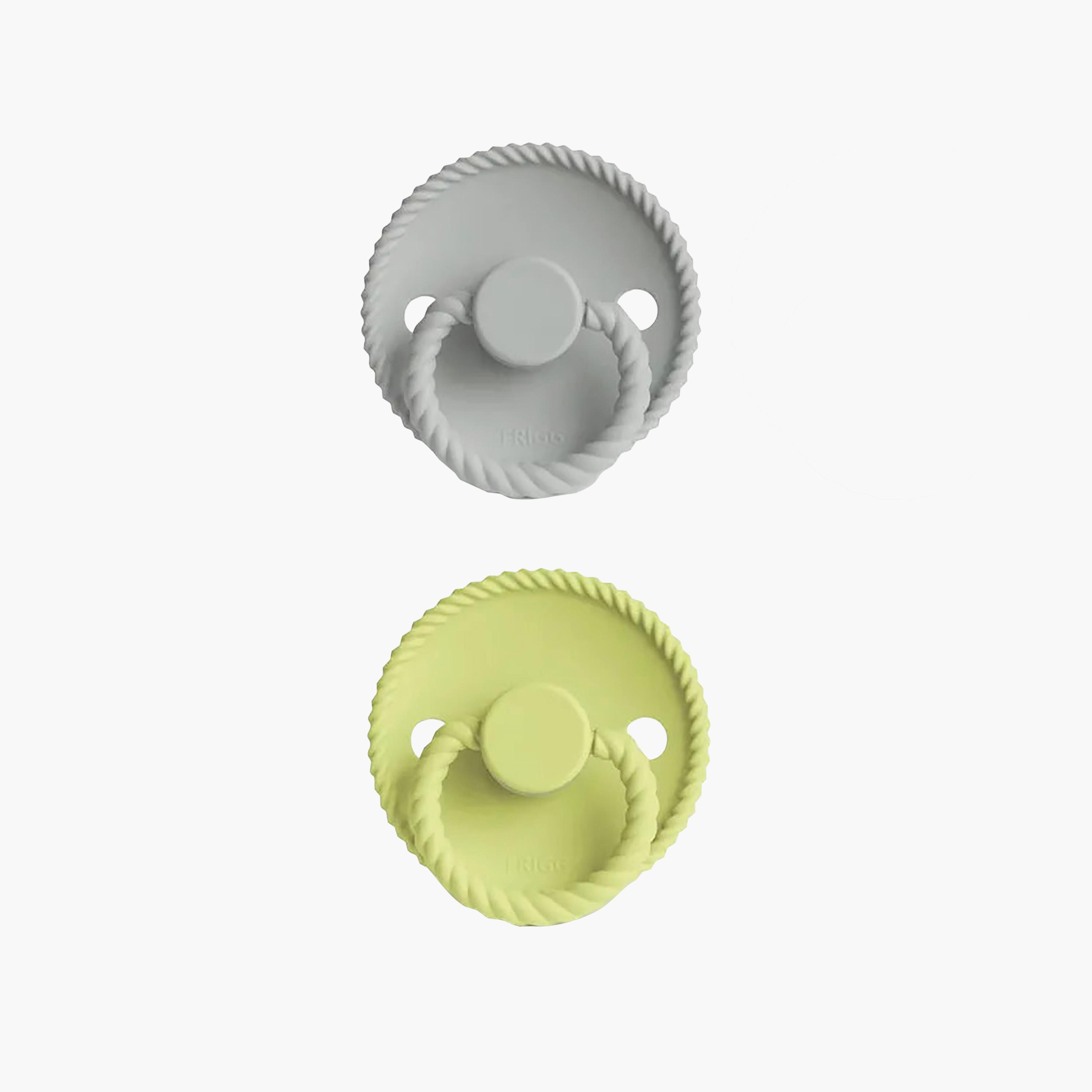 FRIGG 2-Piece Rope Silicone Pacifier - Size 1-baby-feeding-pacifiers-image-1