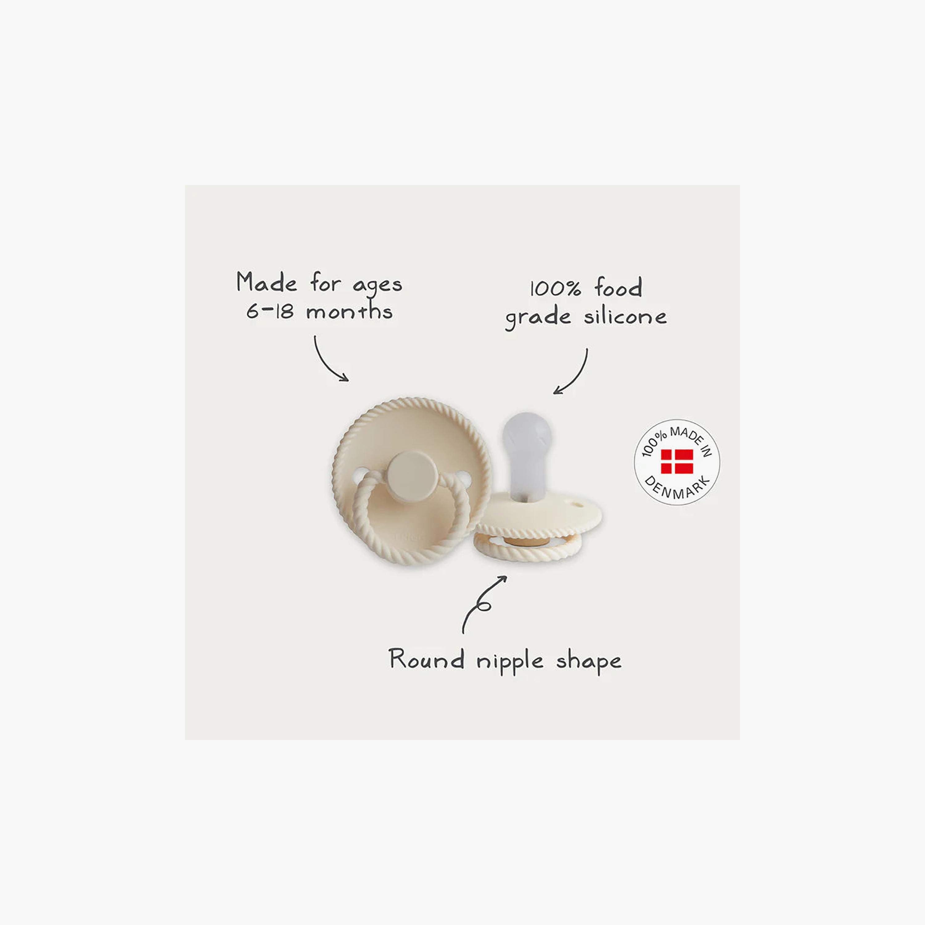 FRIGG 2-Piece Rope Silicone Pacifier - Size 1-baby-feeding-pacifiers-image-8