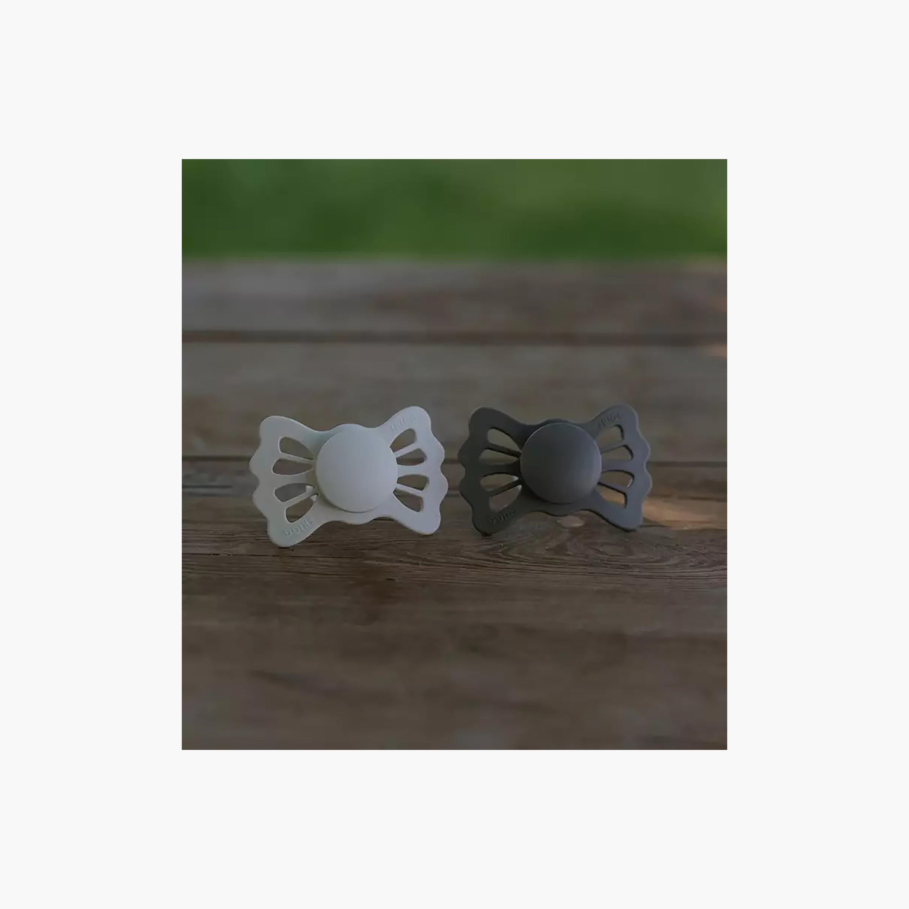 FRIGG 2-Piece Butterfly Anatomical Silicone Pacifier - Size 1-baby-feeding-pacifiers-image-5