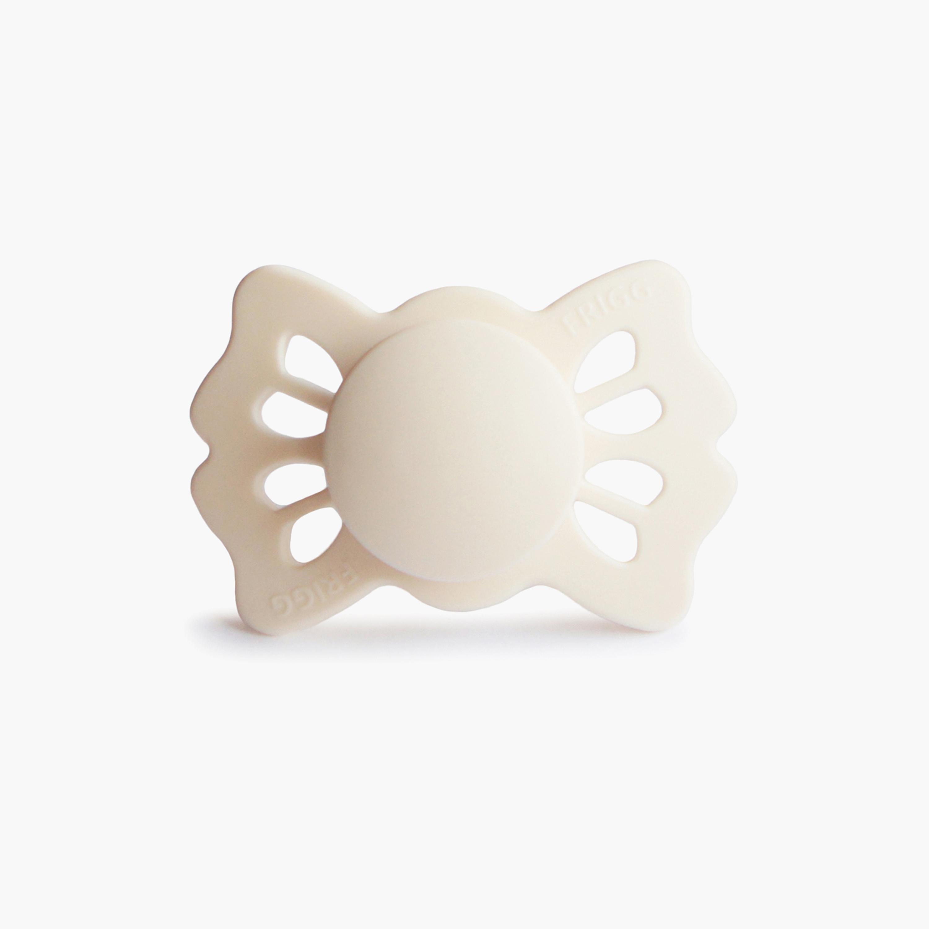 Frigg 2-Piece Lucky Symmetrical Silicone Baby Pacifier - Cream & Sage - Size 1-baby-feeding-pacifiers-image-3