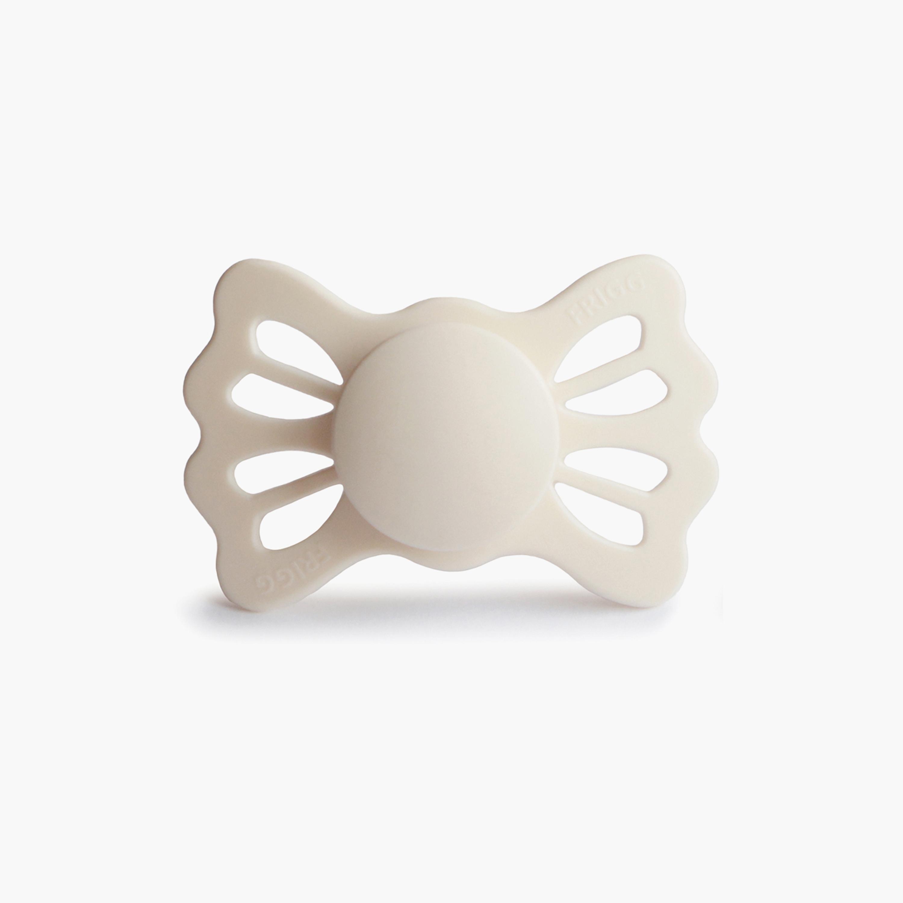 Frigg 2-Piece Lucky Symmetrical Silicone Baby Pacifier - Blush & Cedar - Size 2-baby-feeding-pacifiers-image-3
