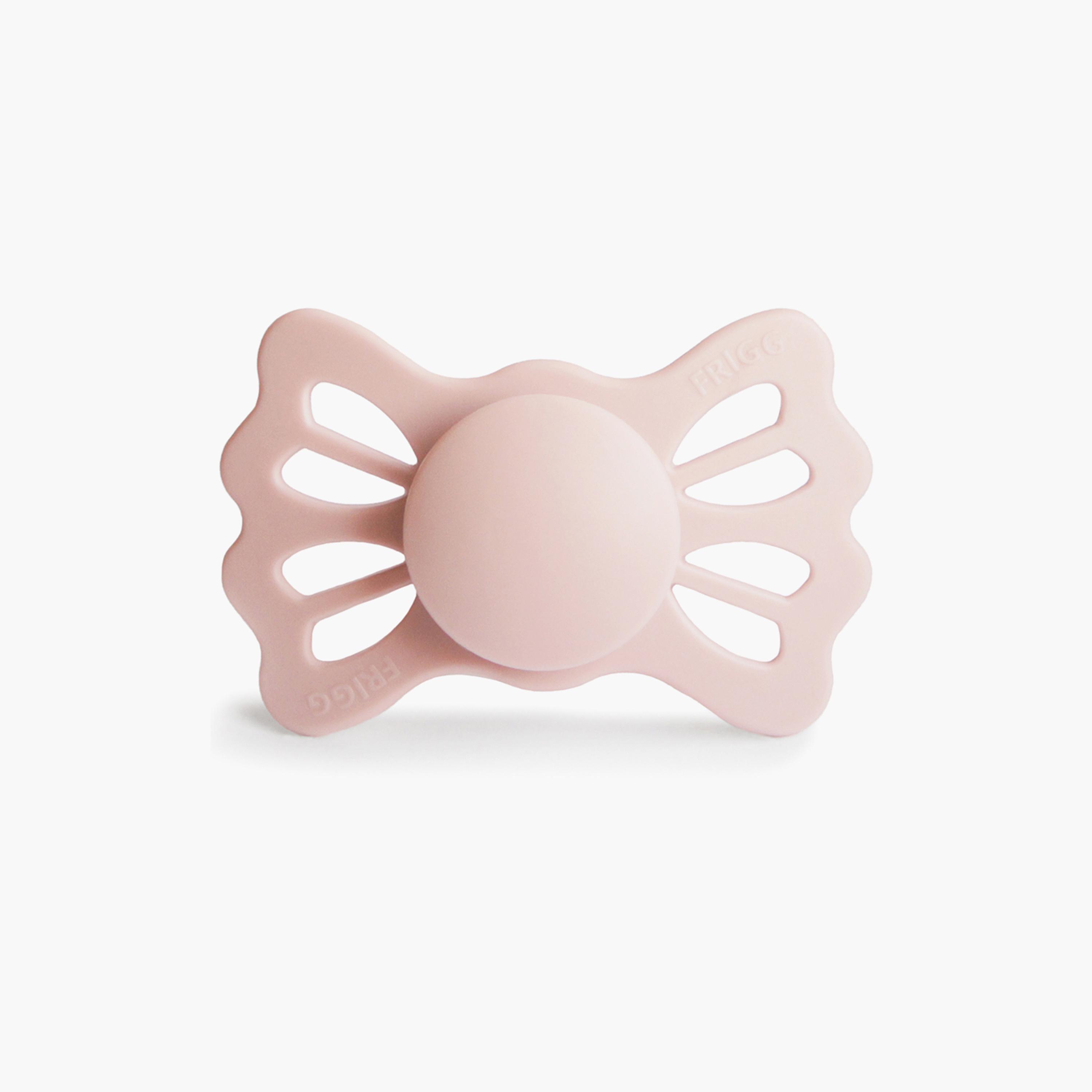 Frigg 2-Piece Lucky Symmetrical Silicone Baby Pacifier - Blush & Cedar - Size 2-baby-feeding-pacifiers-image-4