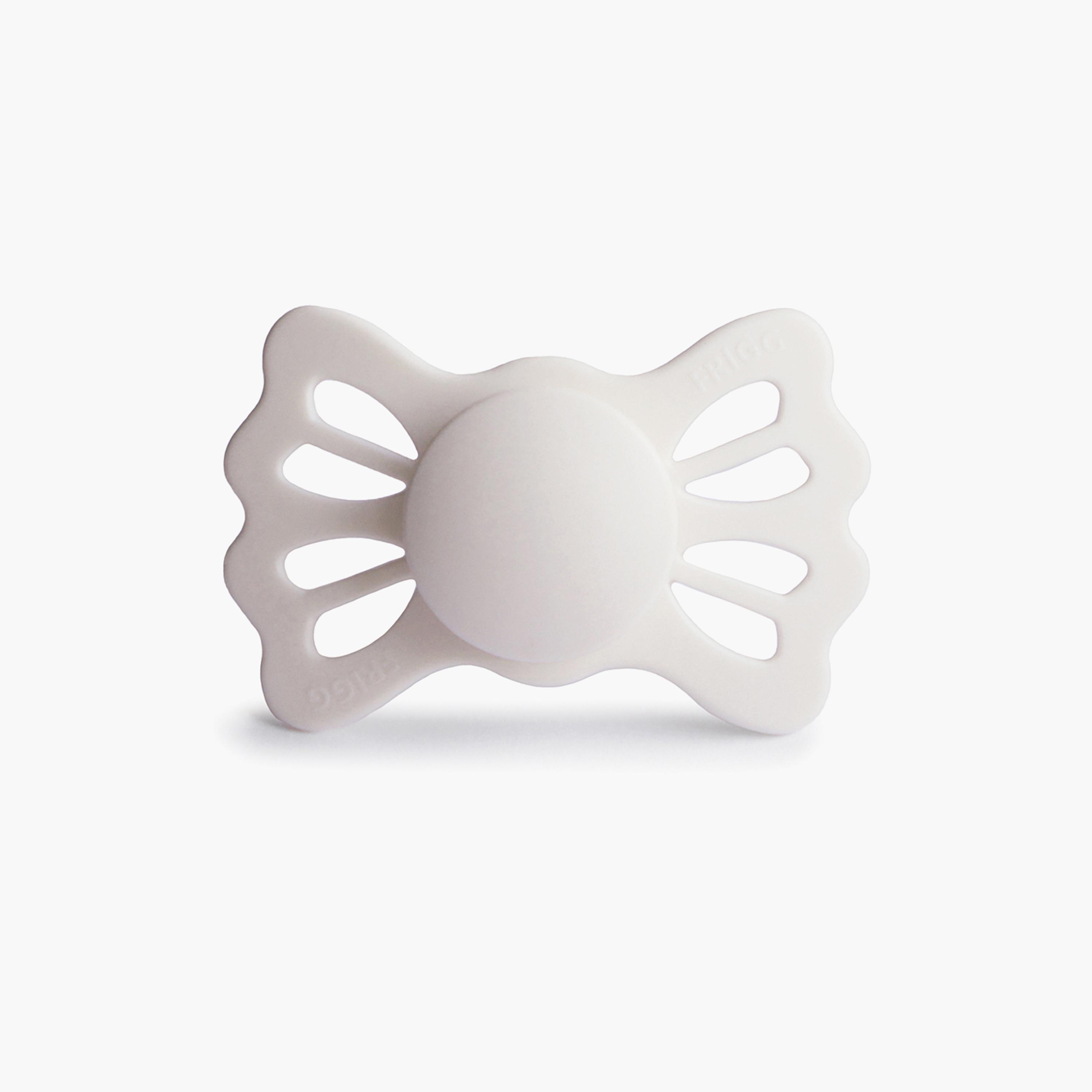 Frigg 2-Piece Lucky Symmetrical Silicone Baby Pacifier - Sage & Silver Gray - Size 2-baby-feeding-pacifiers-image-4