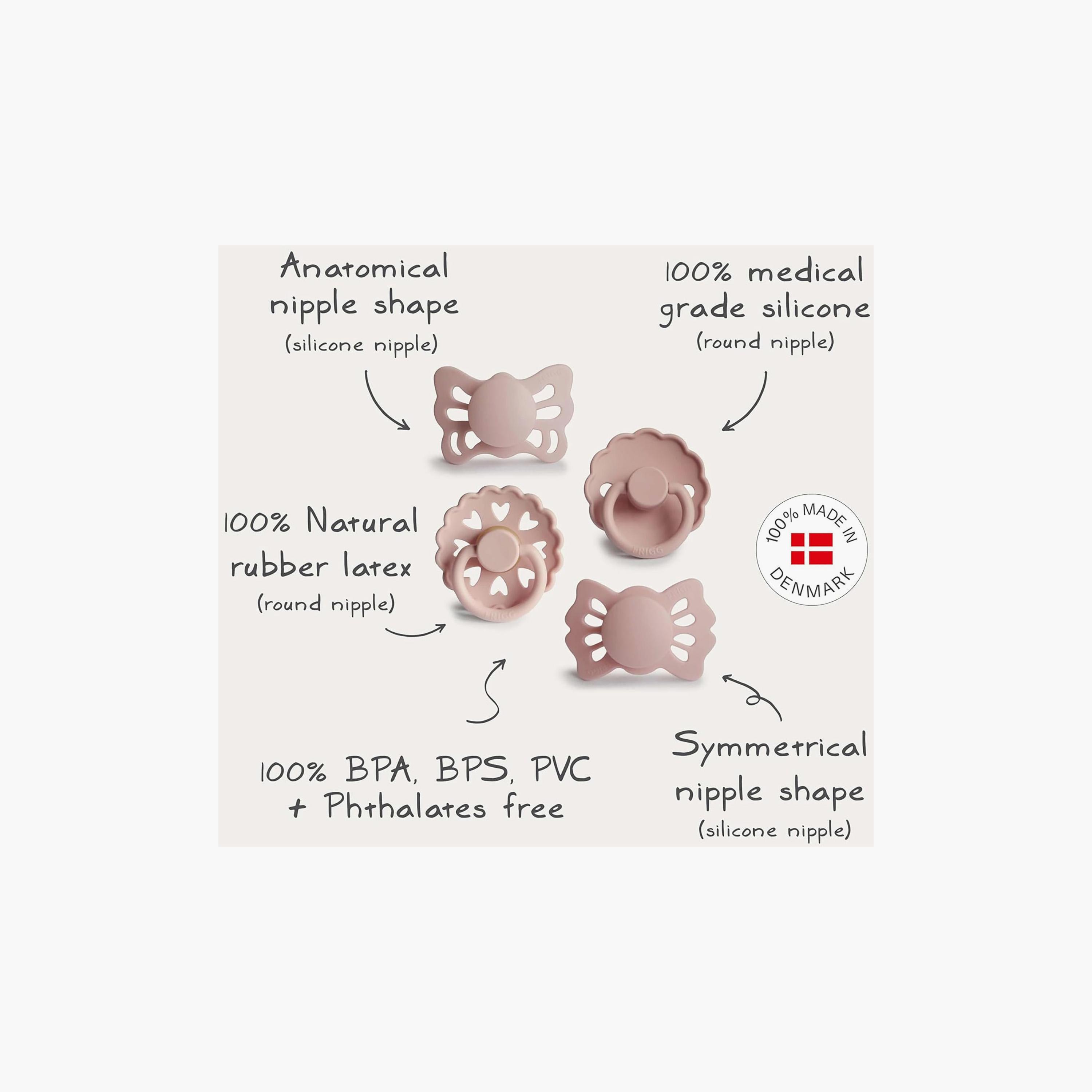 FRIGG 4-Piece Floral Heart Pacifier - Size 1-baby-feeding-pacifiers-image-8