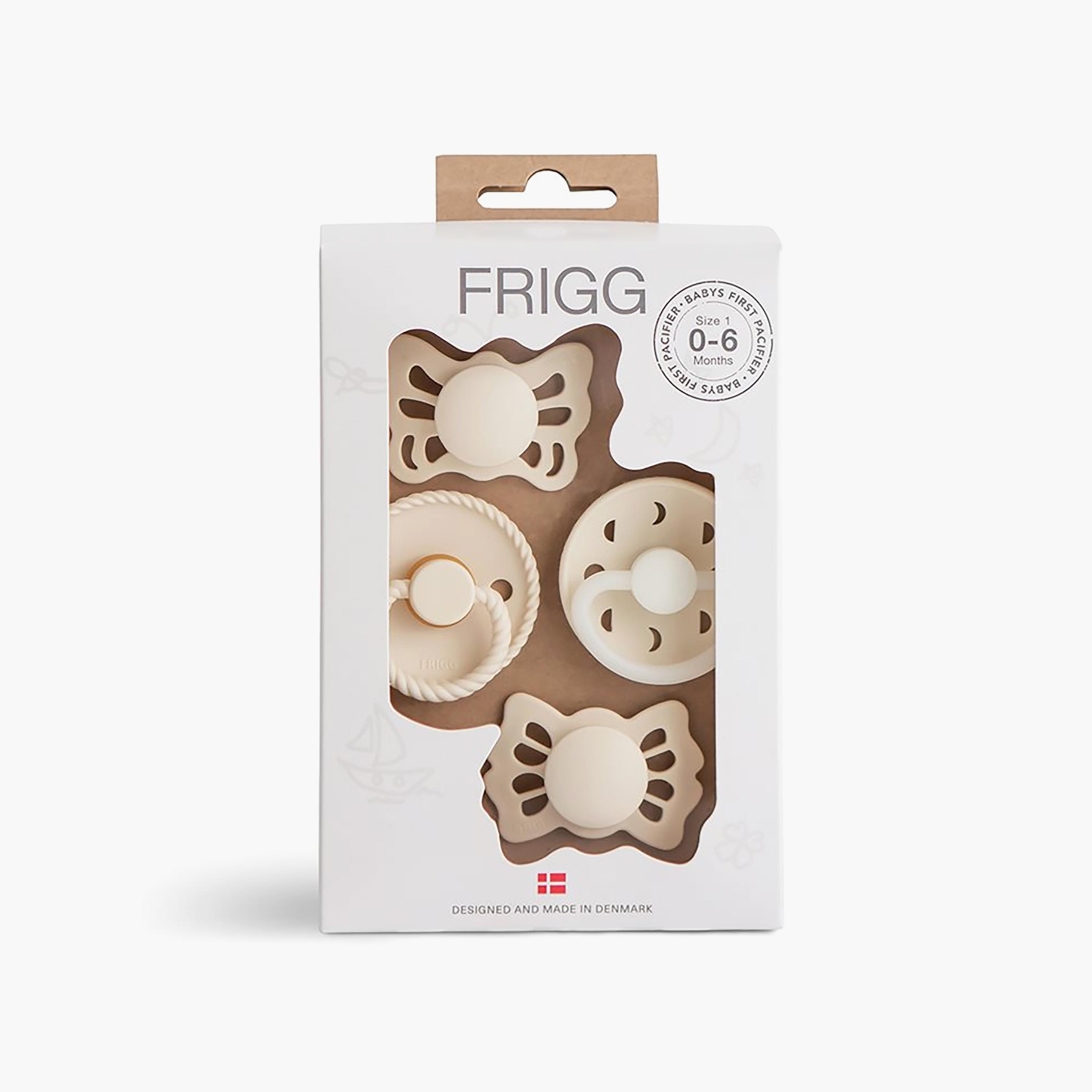 Frigg 4-Piece Moonlight Sailing Pacifier - Cream - Size 1-baby-feeding-pacifiers-image-2