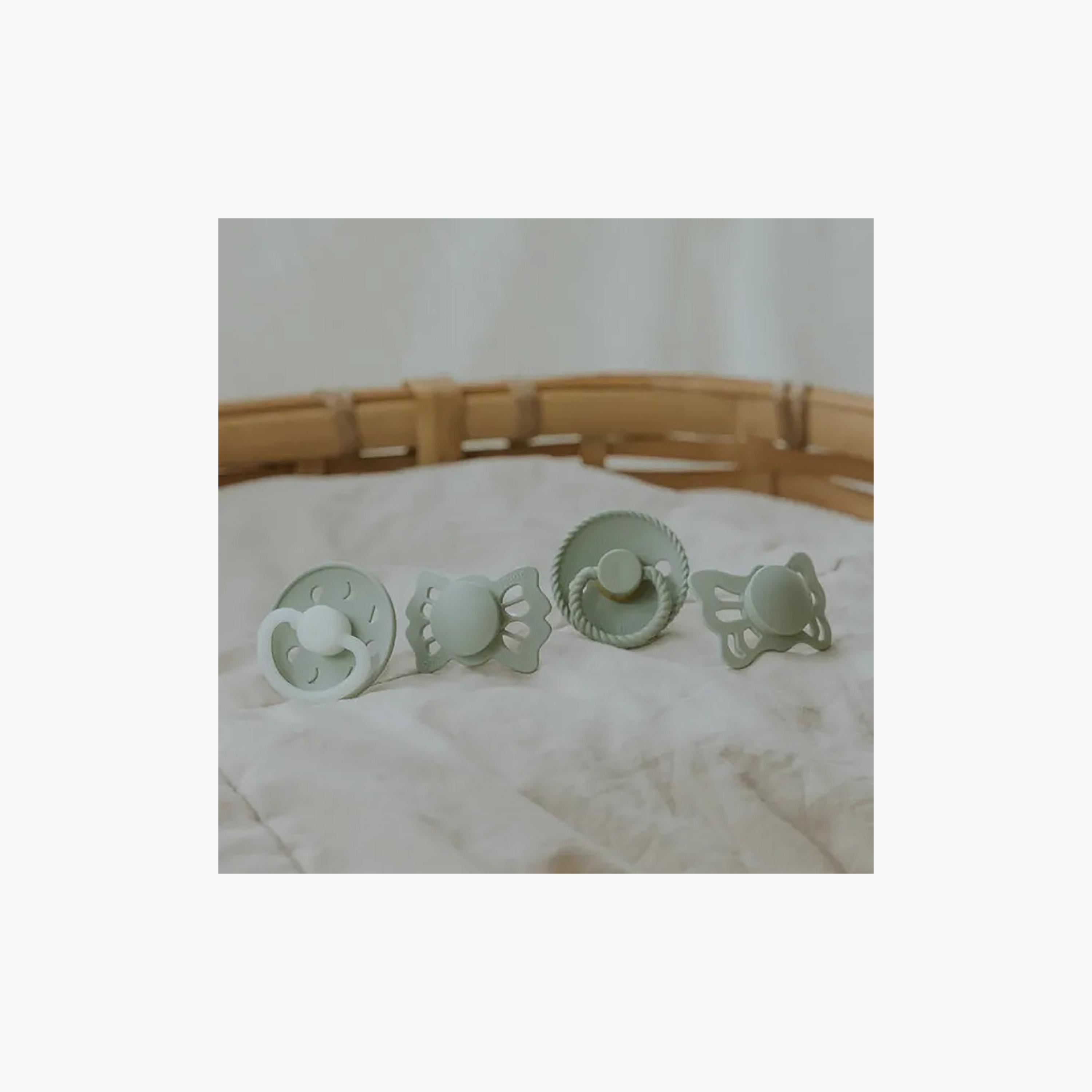 FRIGG 4-Piece Floral Moonlight Sailing - Size 1-baby-feeding-pacifiers-image-2