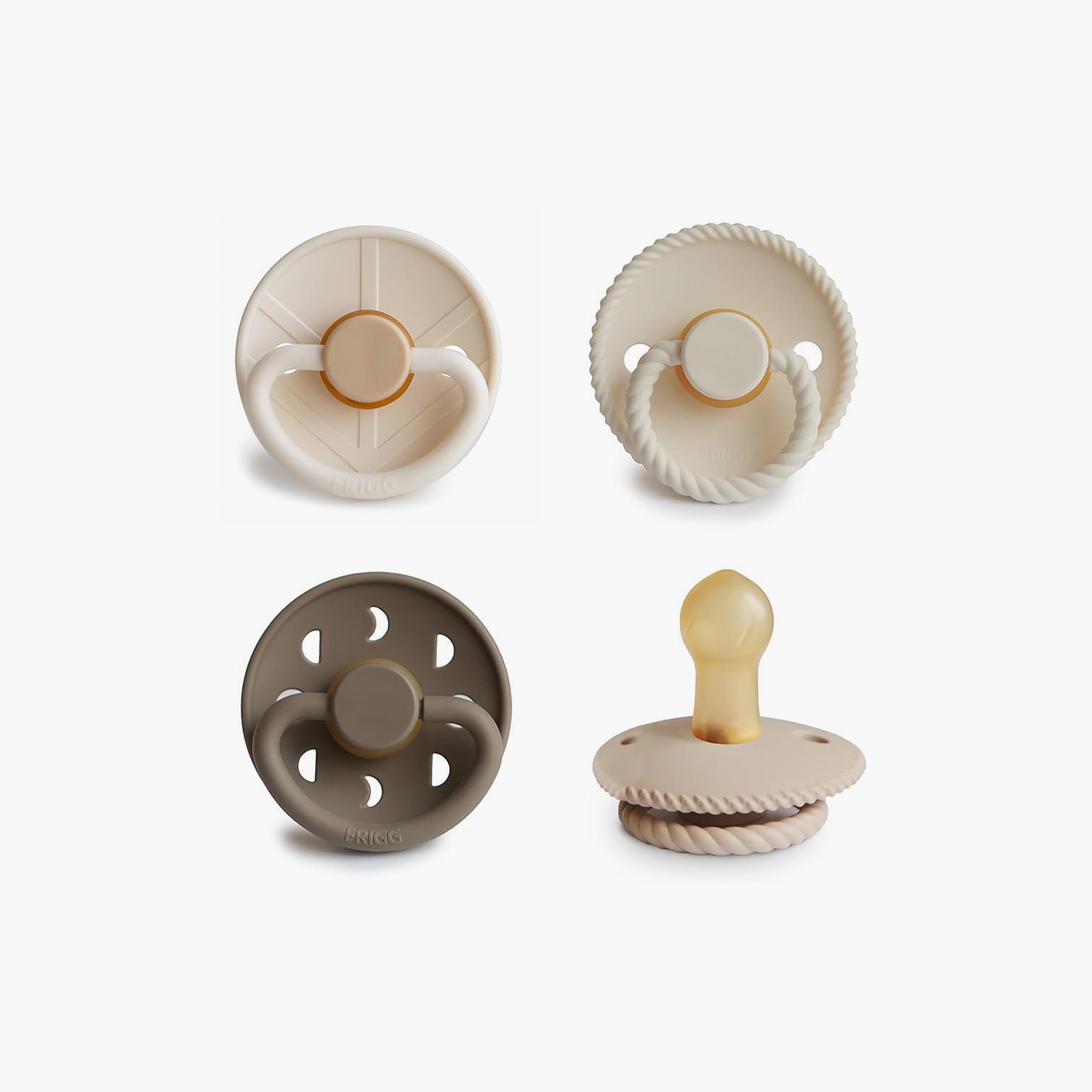 FRIGG 4-Piece Round Latex Pacifier - Size 1-baby-feeding-pacifiers-image-2