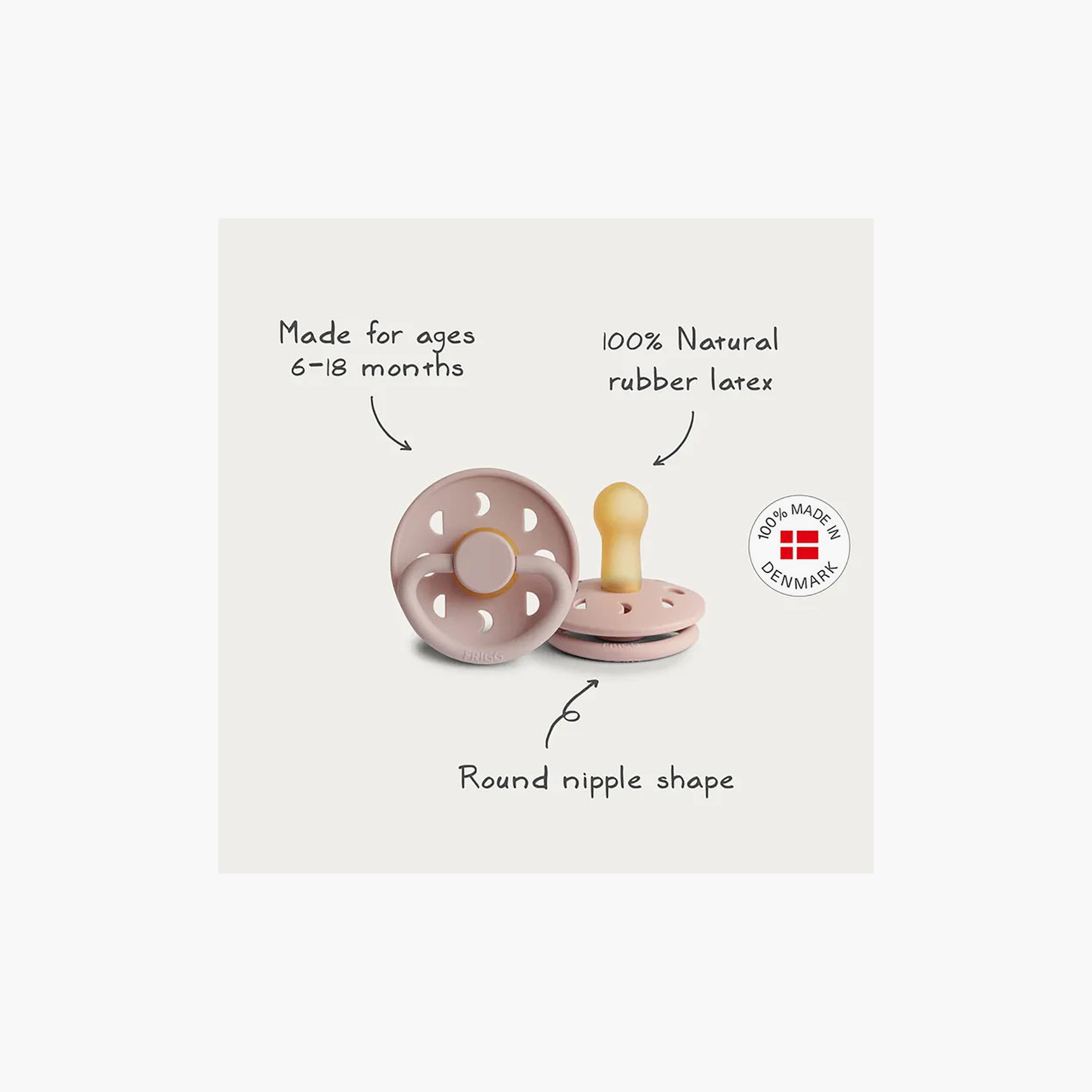 FRIGG 4-Piece Round Latex Pacifier - Size 2-baby-feeding-pacifiers-image-3