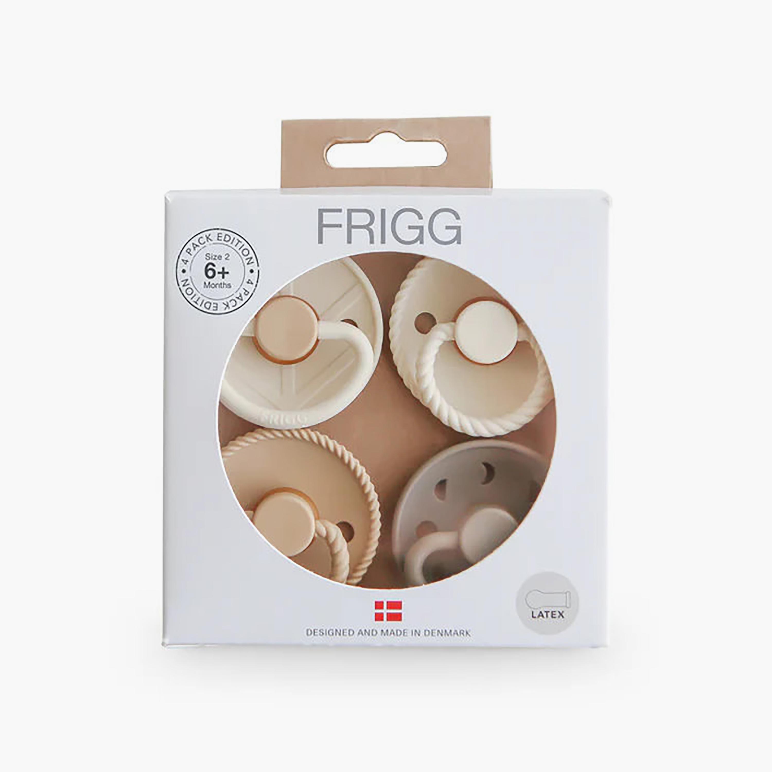 FRIGG 4-Piece Round Latex Pacifier - Size 2-baby-feeding-pacifiers-image-5