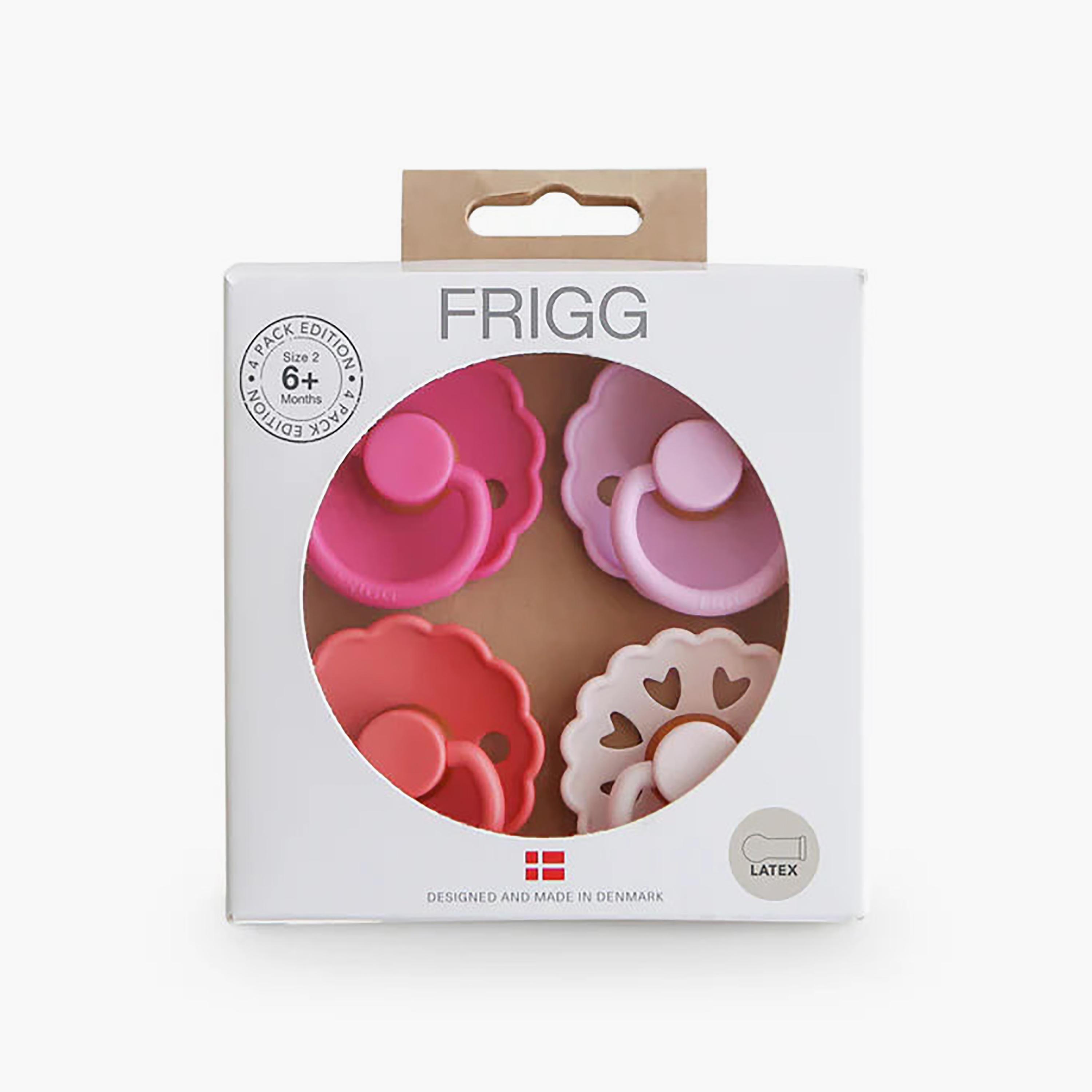 FRIGG 4-Piece Round Latex Pacifier - Size 2-baby-feeding-pacifiers-image-5
