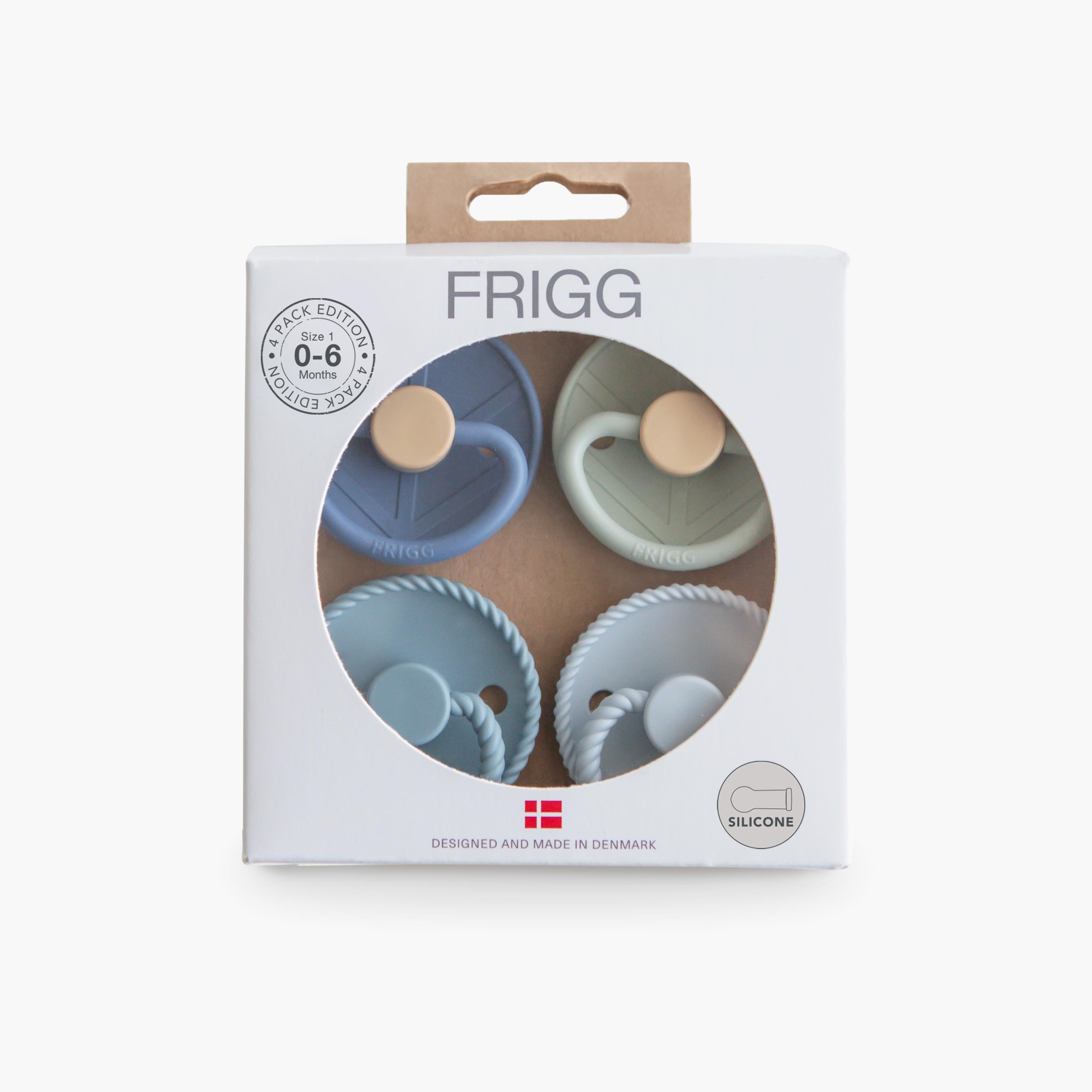 Frigg 4-Piece Round Latex Baby Pacifier - Skyline Serenity - Size 1-baby-feeding-pacifiers-image-2