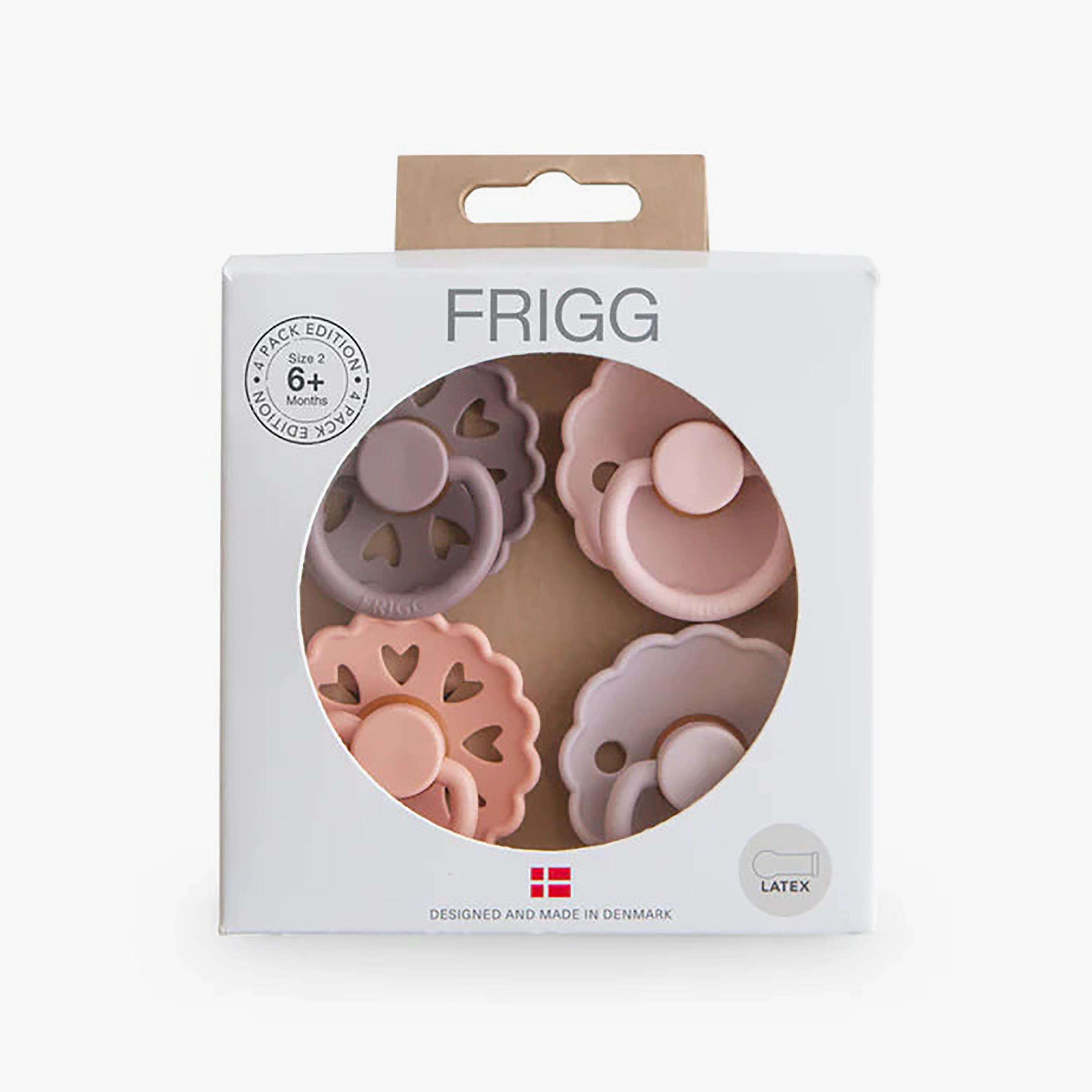 FRIGG 4-Piece Round Latex Pacifier - Size 2-baby-feeding-pacifiers-image-5