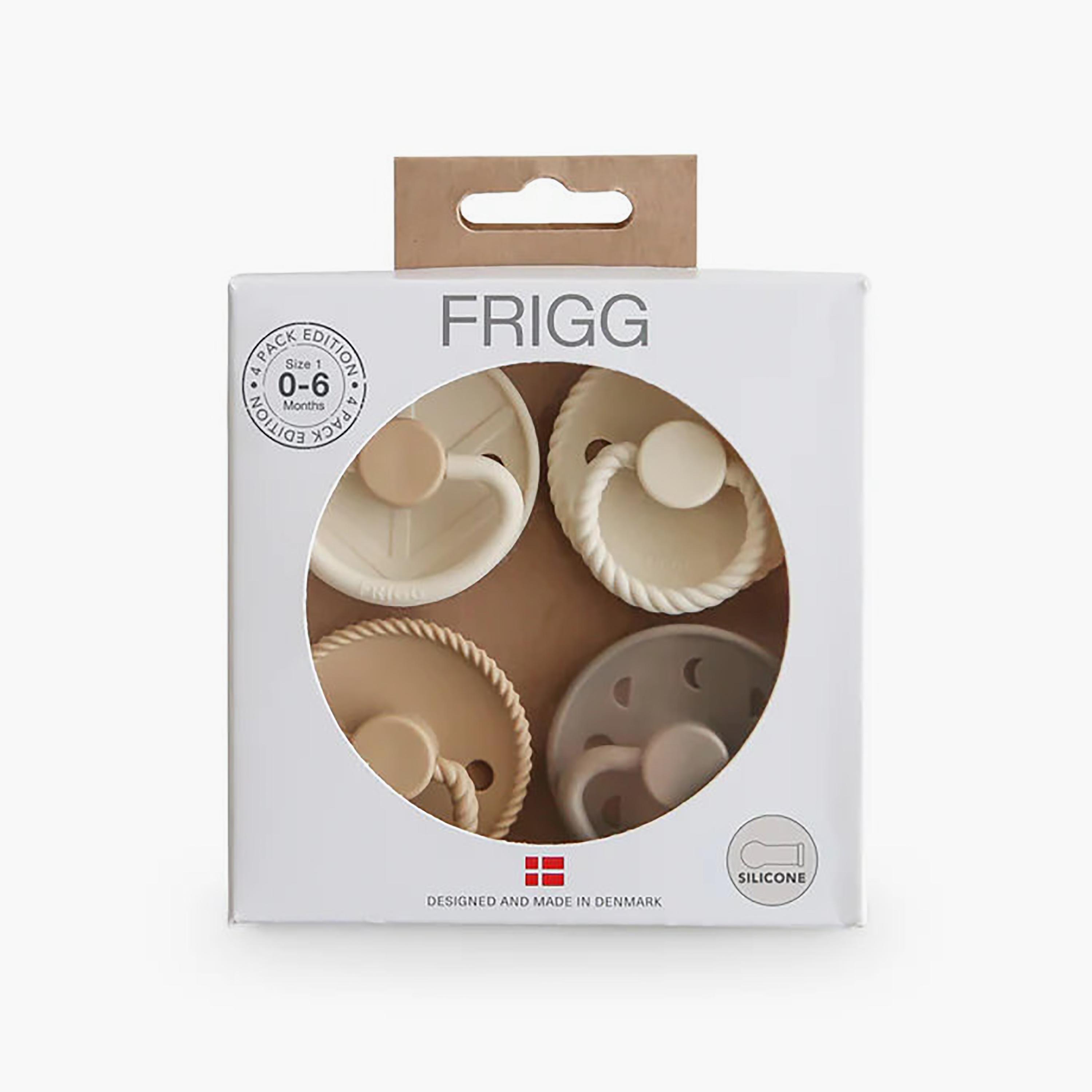 FRIGG 4-Piece Round Silicone Pacifier - Size 1-baby-feeding-pacifiers-image-5