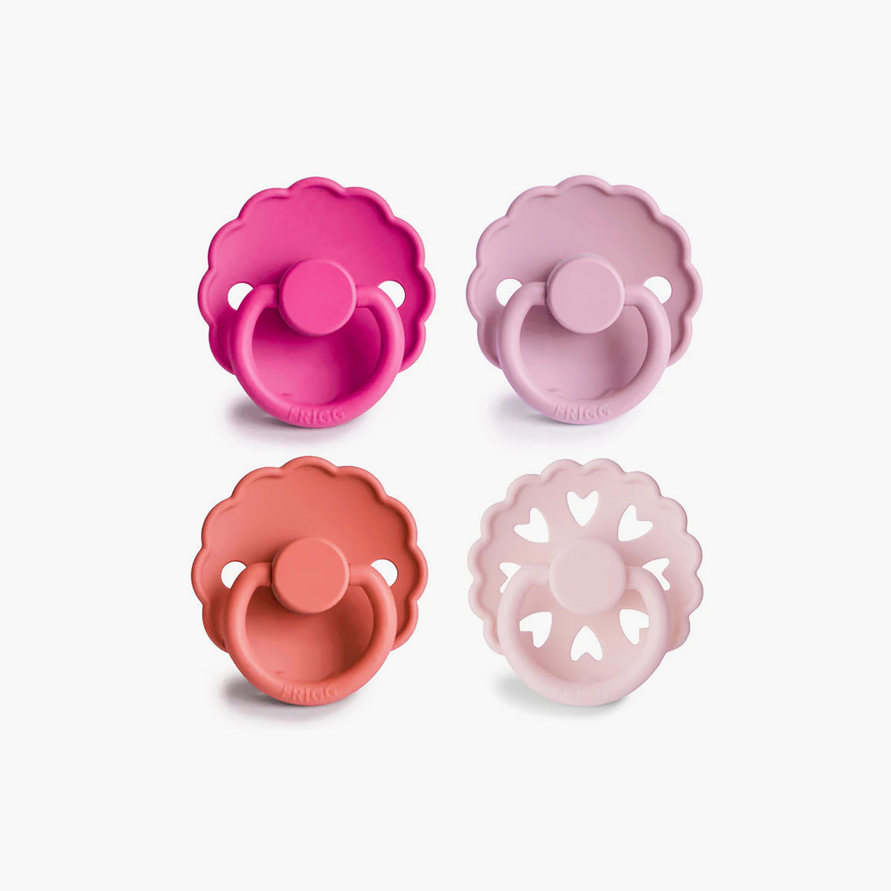 FRIGG 4-Piece Round Silicone Pacifier - Size 1-baby-feeding-pacifiers-image-1