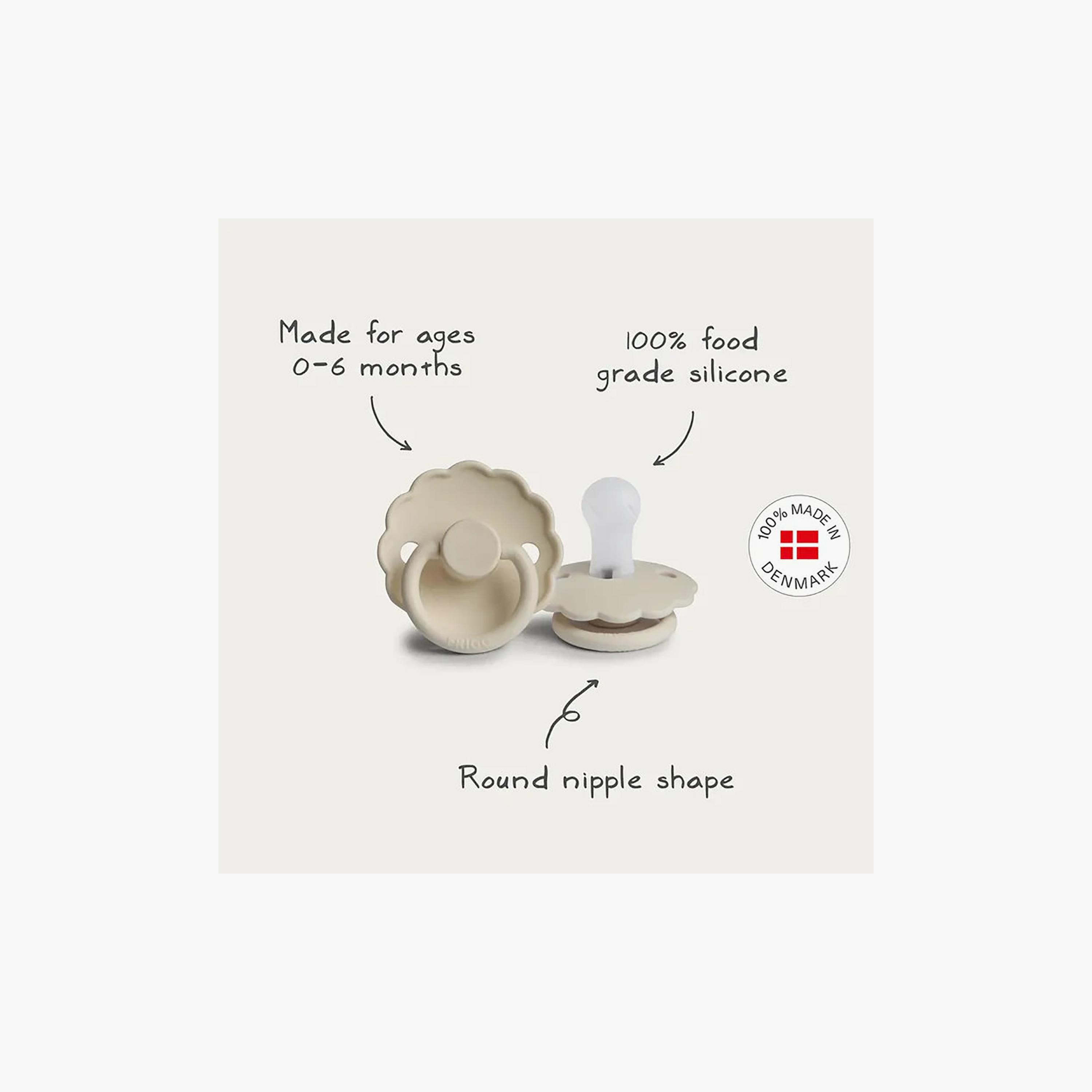 FRIGG 6-Piece Round Silicone Pacifier - Size 1-baby-feeding-pacifiers-image-4