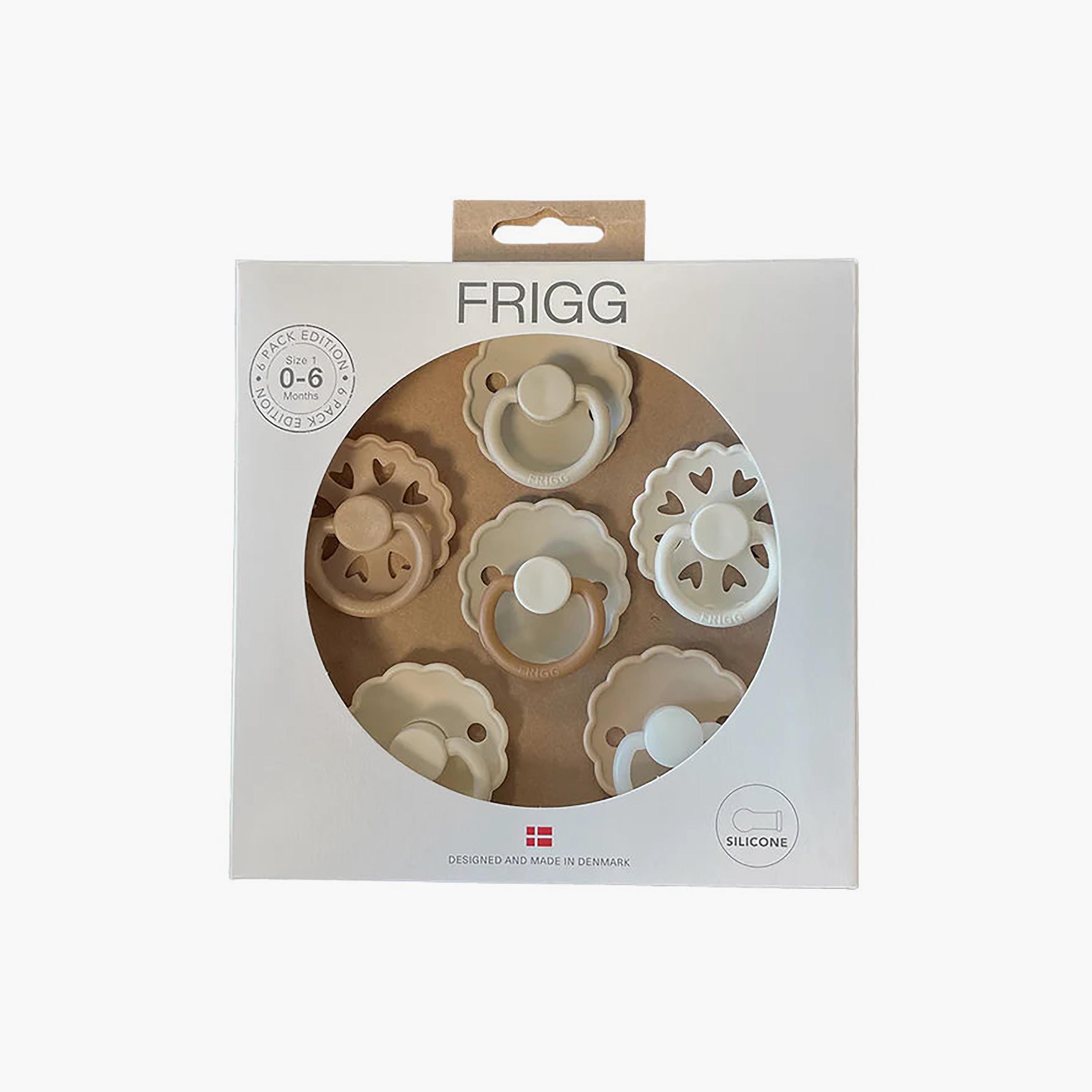 FRIGG 6-Piece Round Silicone Pacifier - Size 1-baby-feeding-pacifiers-image-6
