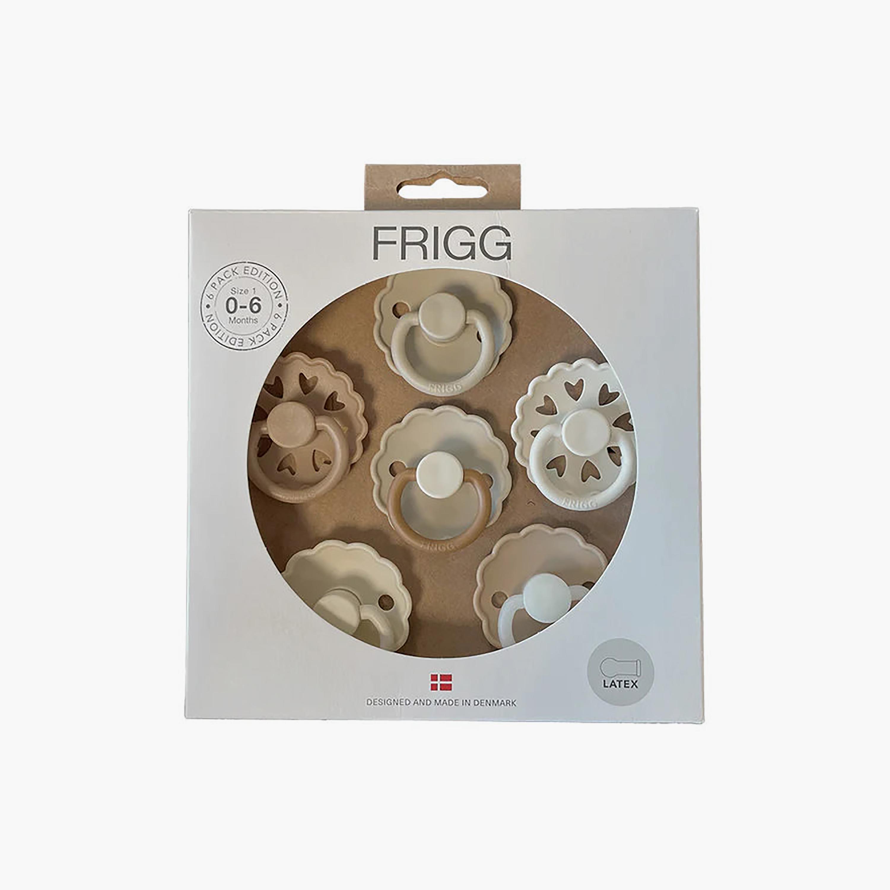 FRIGG 6-Piece Round Latex Pacifier - Size 1-baby-feeding-pacifiers-image-6