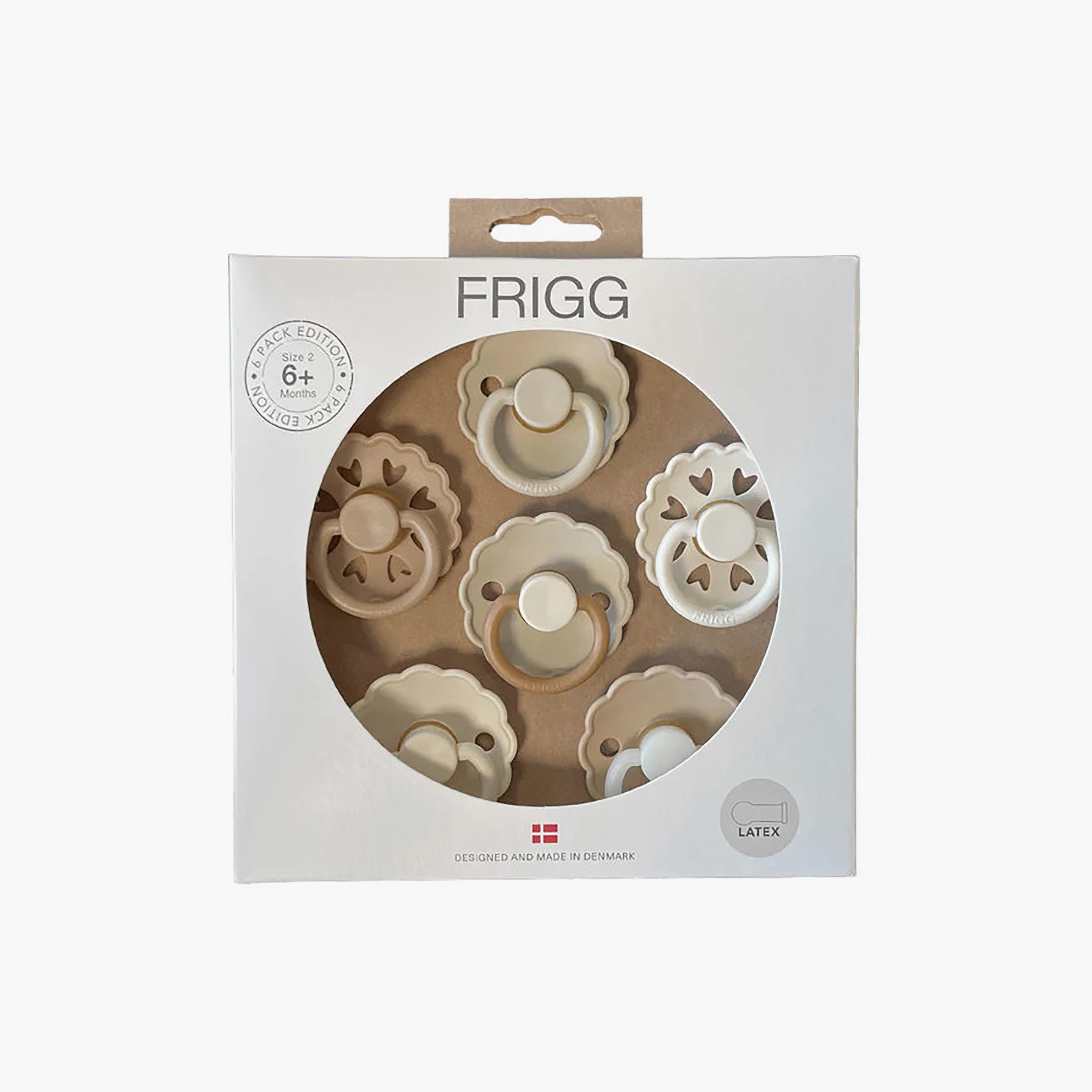 FRIGG 6-Piece Round Latex Pacifier - Size 2-baby-feeding-pacifiers-image-6