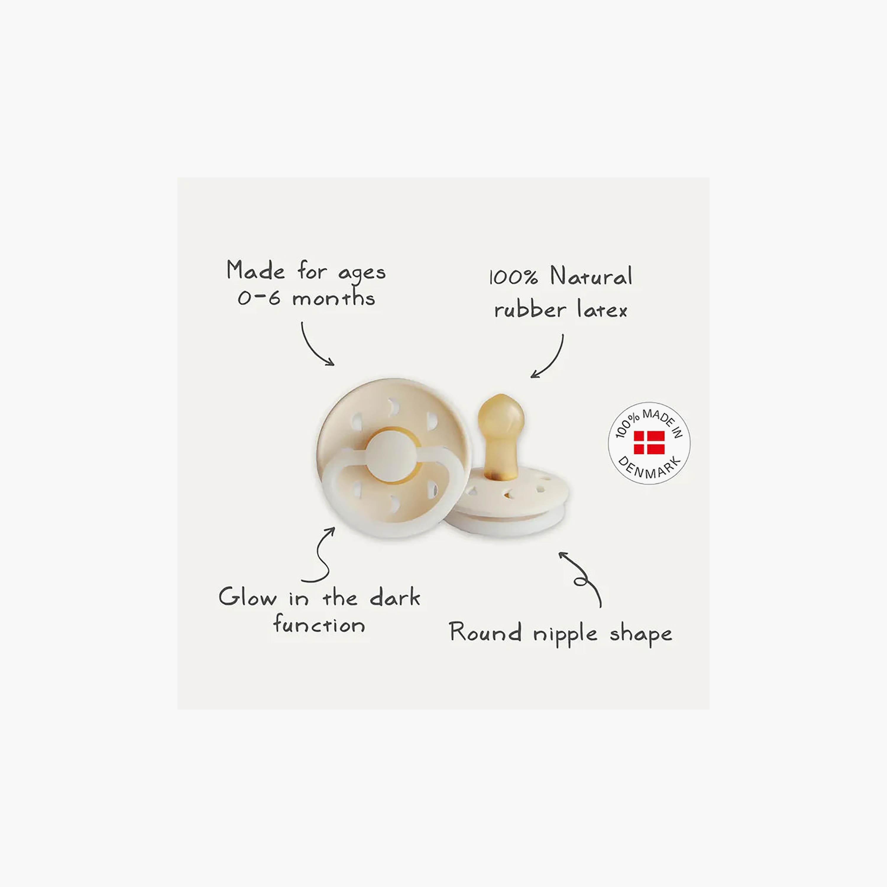 Frigg 6-Piece Round Latex Baby Pacifier - Earthy Wonder - Size 1-baby-feeding-pacifiers-image-12