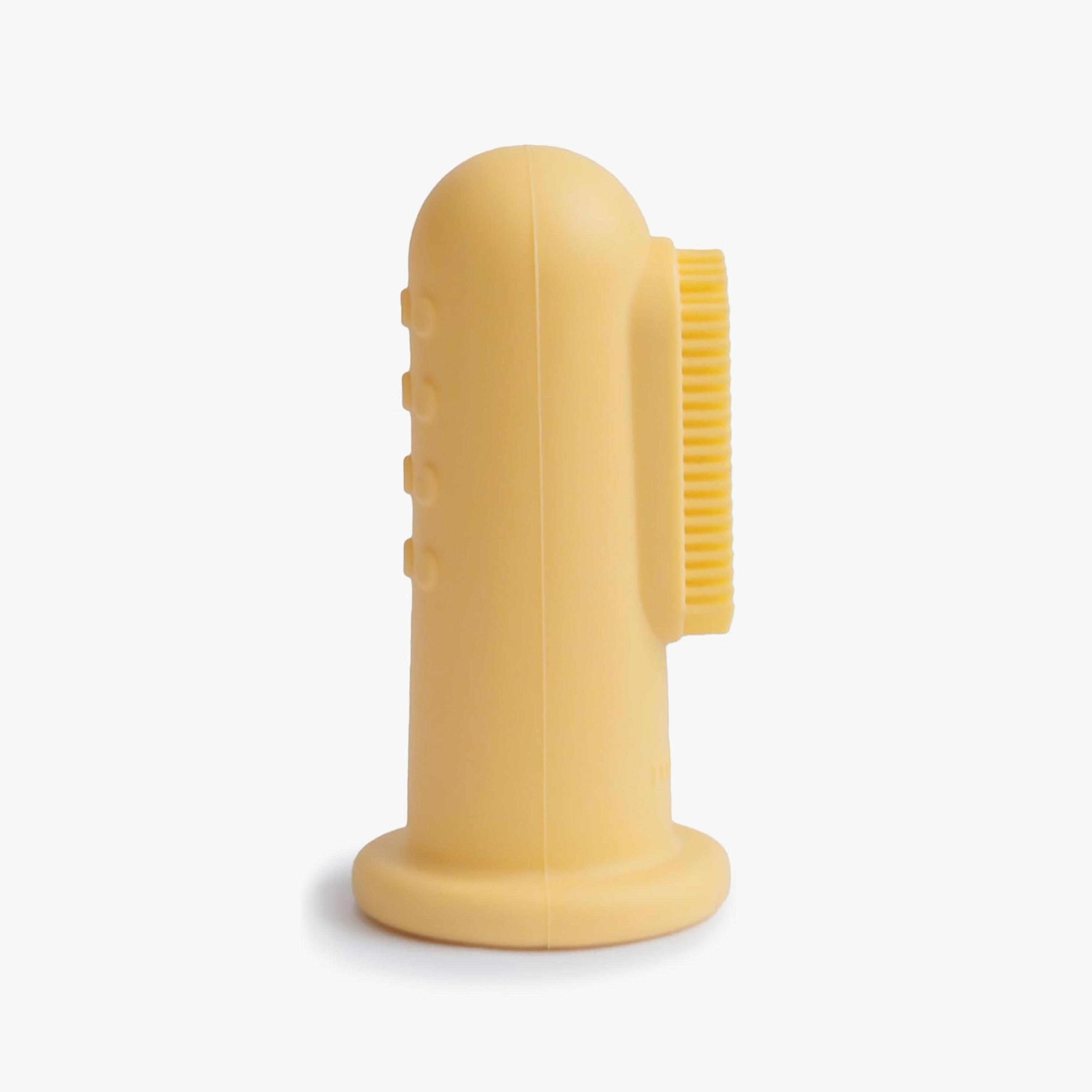 Mushie 2-Piece Finger Toothbrush Blush-baby-bathandcare-oralcare-teethanddentalcare-image-5