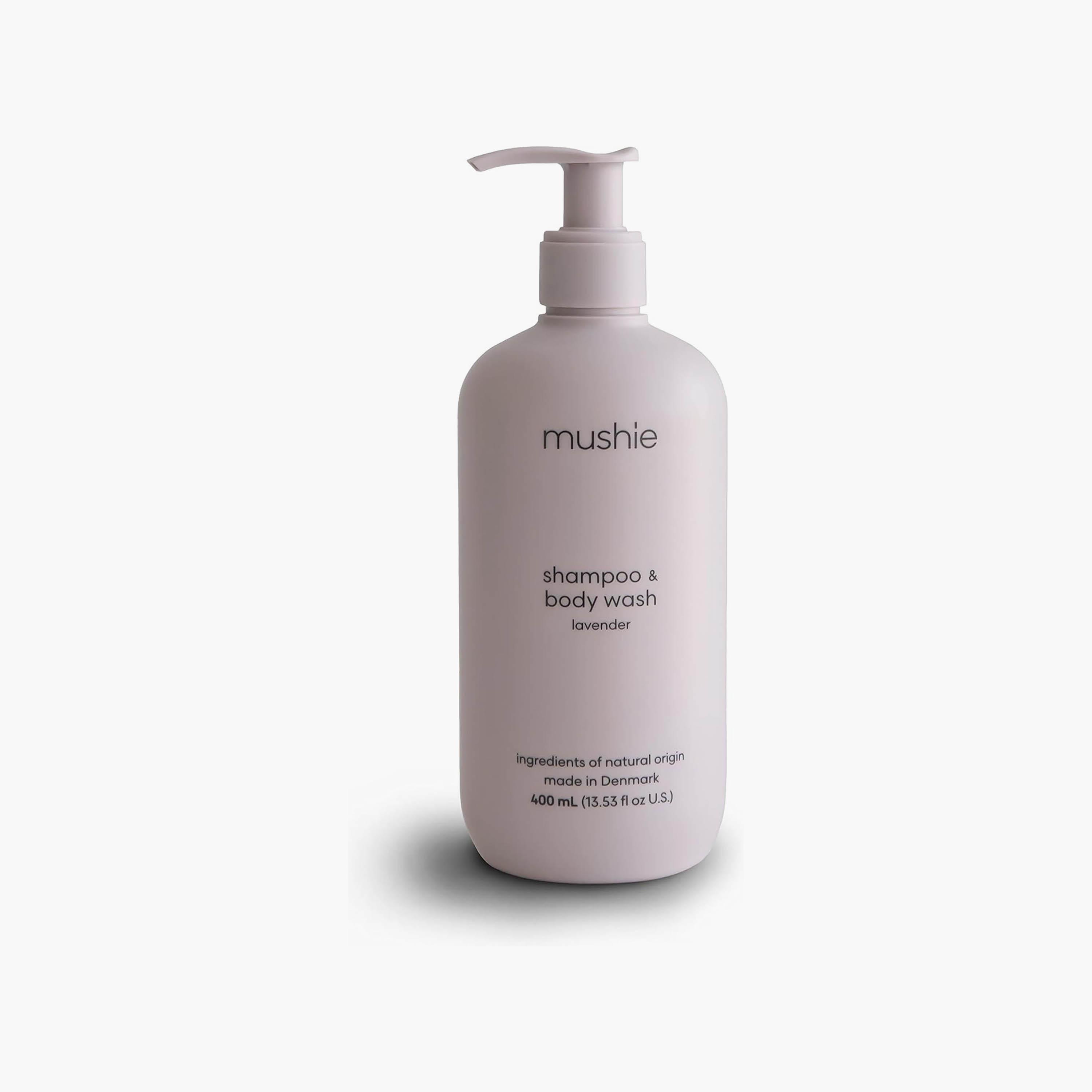 Mushie Baby Shampoo & Body Wash Lavender - 400 ml-baby-bathandcare-hairbodyskincare-shampooandconditioner-image-1