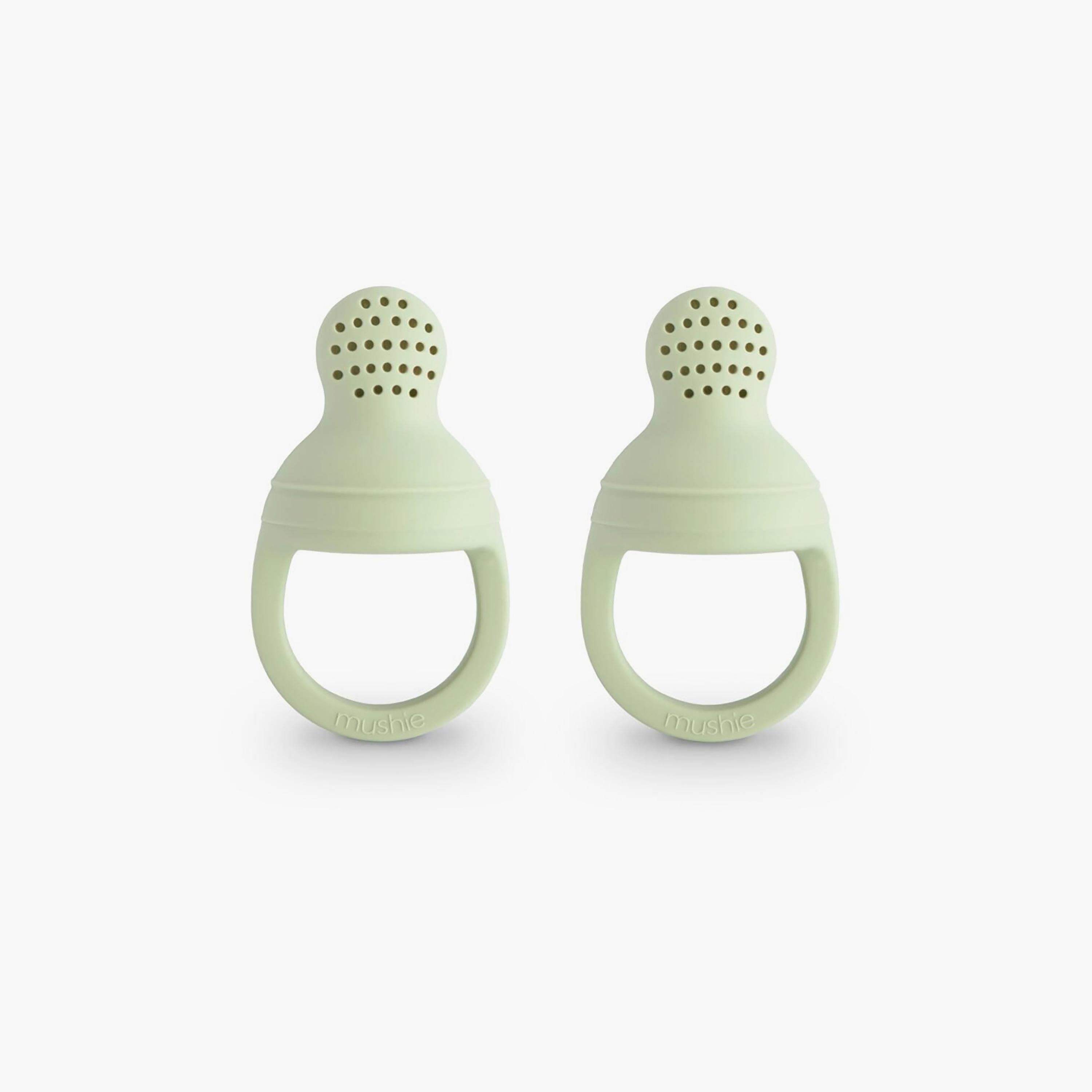 Mushie 2-Piece Silicone Fresh Food Feeder-baby-feeding-mealtimeessentials-image-1