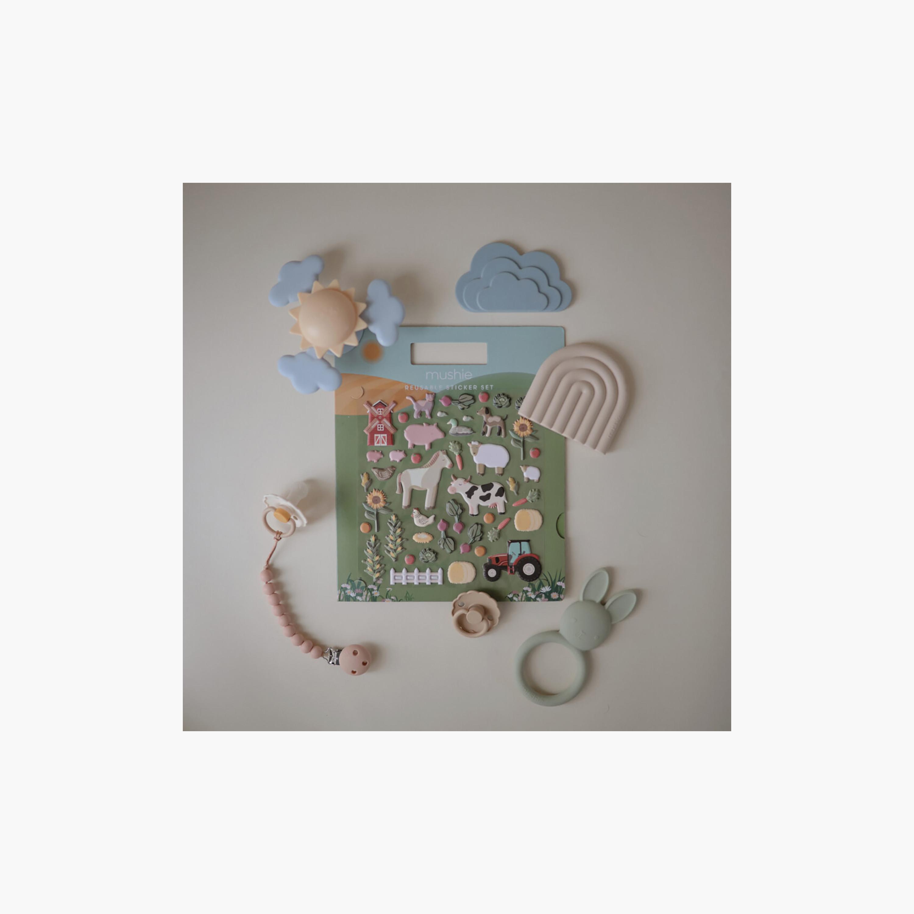 Mushie ​Farm Reusable Sticker Set-school-artsandcrafts-image-3