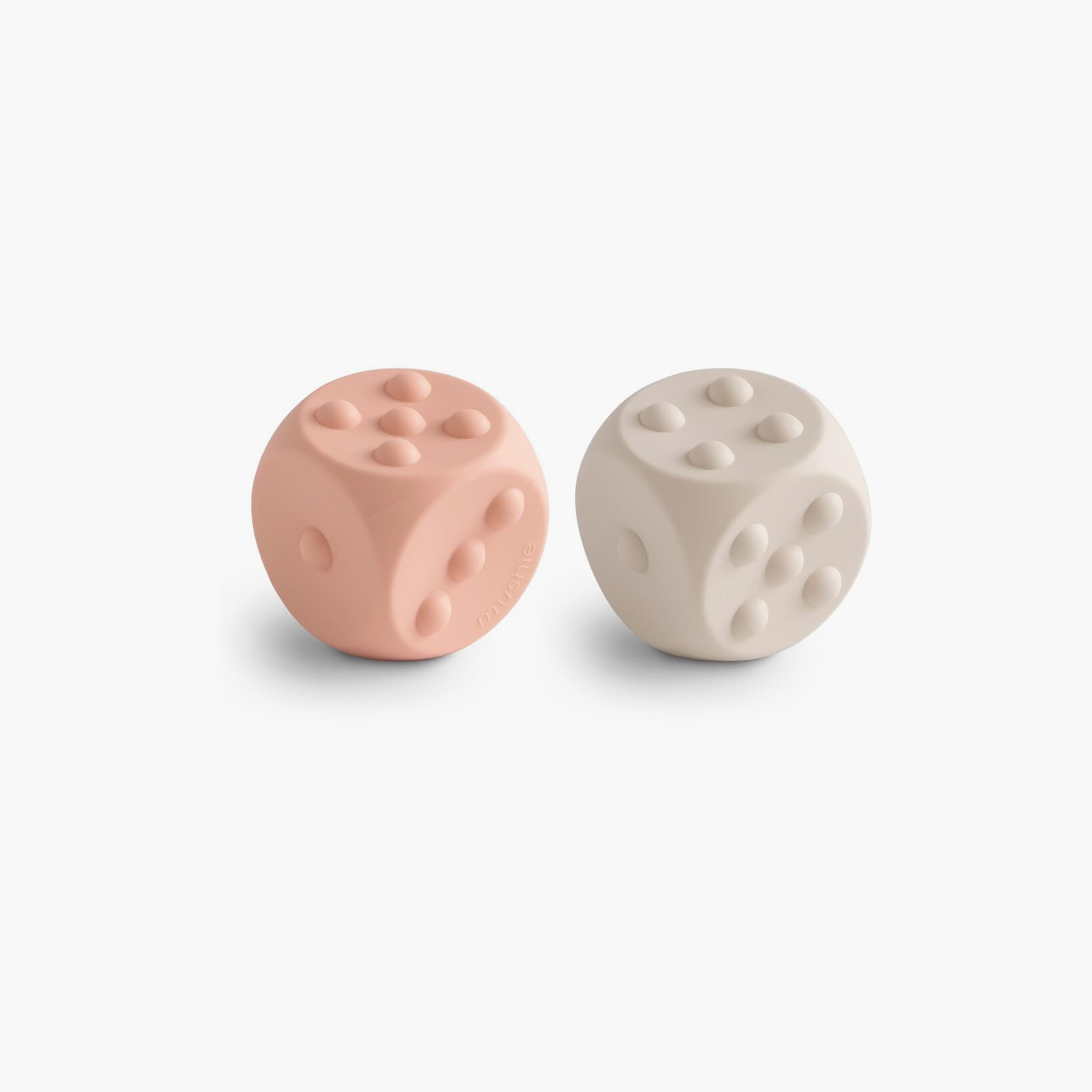 Mushie 2-Piece Dice Press Toy Set-toys-babyandtoddlertoys-learningtoys-image-1
