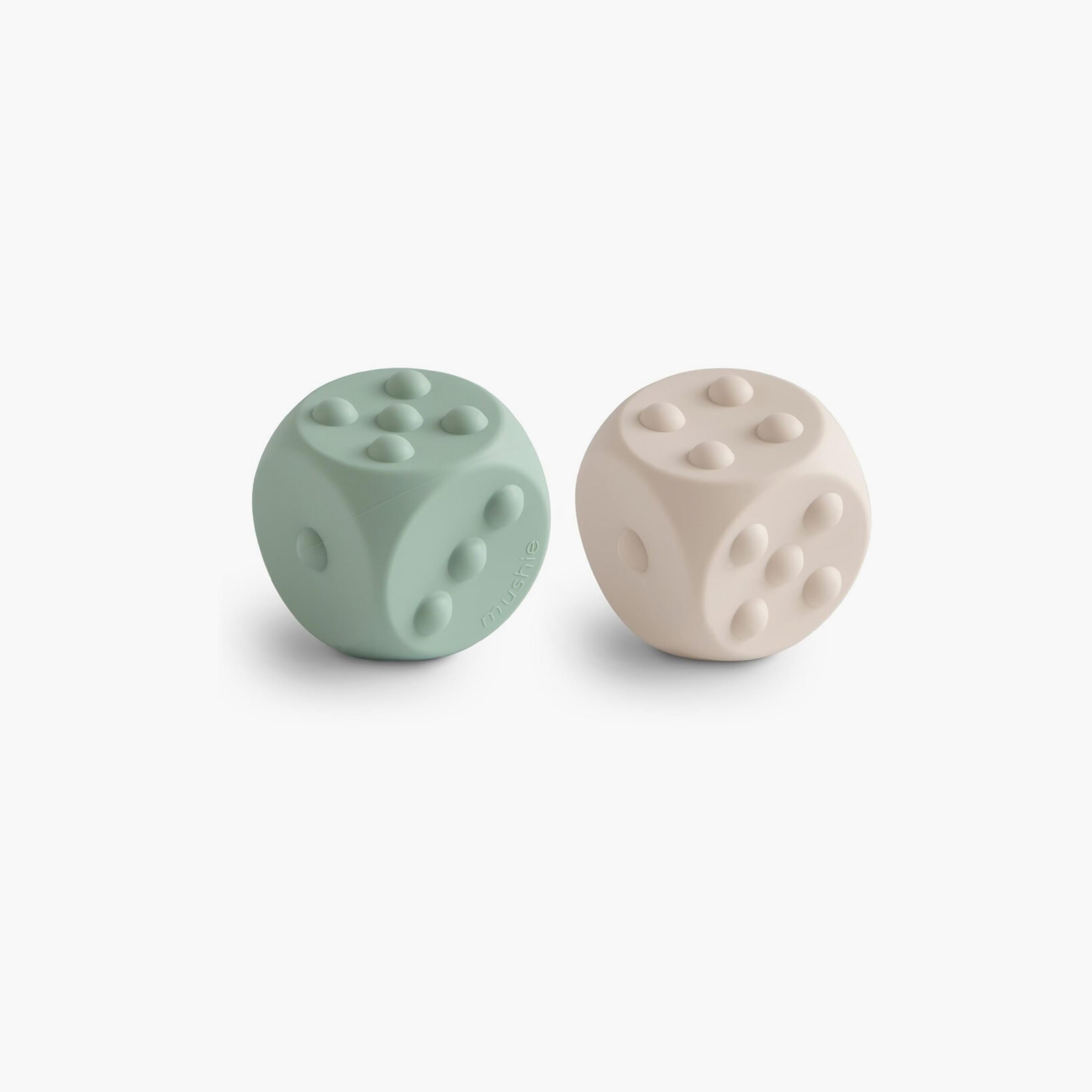 Mushie 2-Piece Dice Press Toy Set-toys-babyandtoddlertoys-learningtoys-image-1