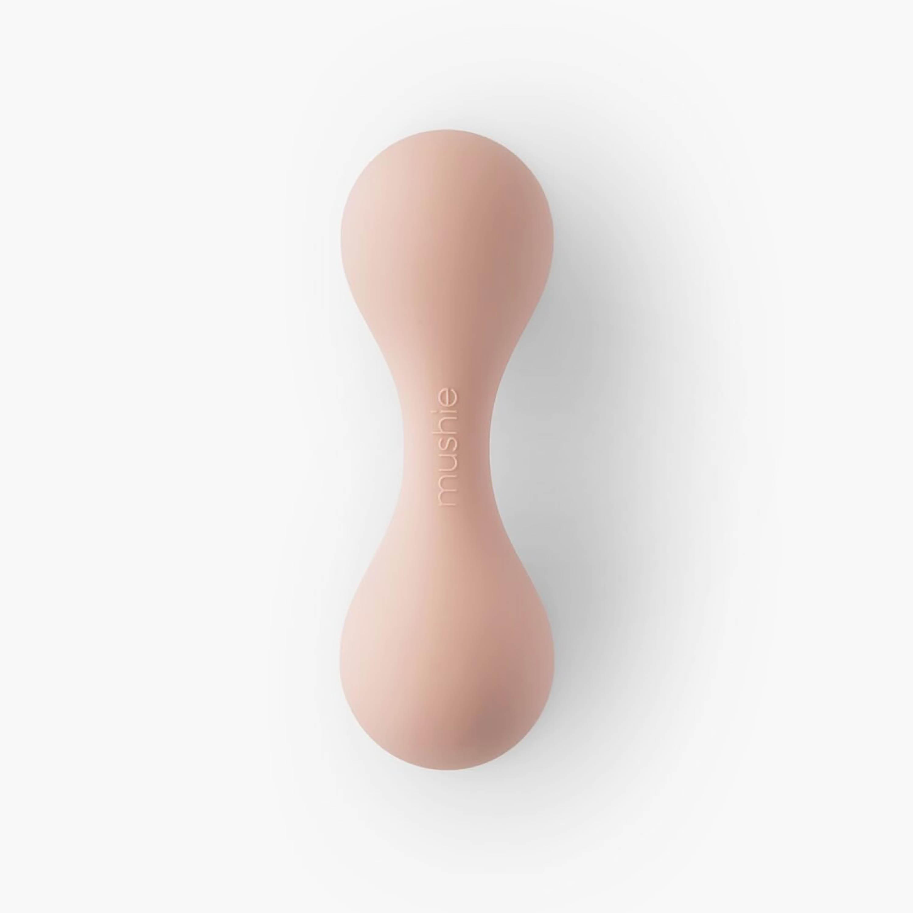 Mushie Silicone Rattle Toy-toys-babyandtoddlertoys-rattlesandteethers-image-1