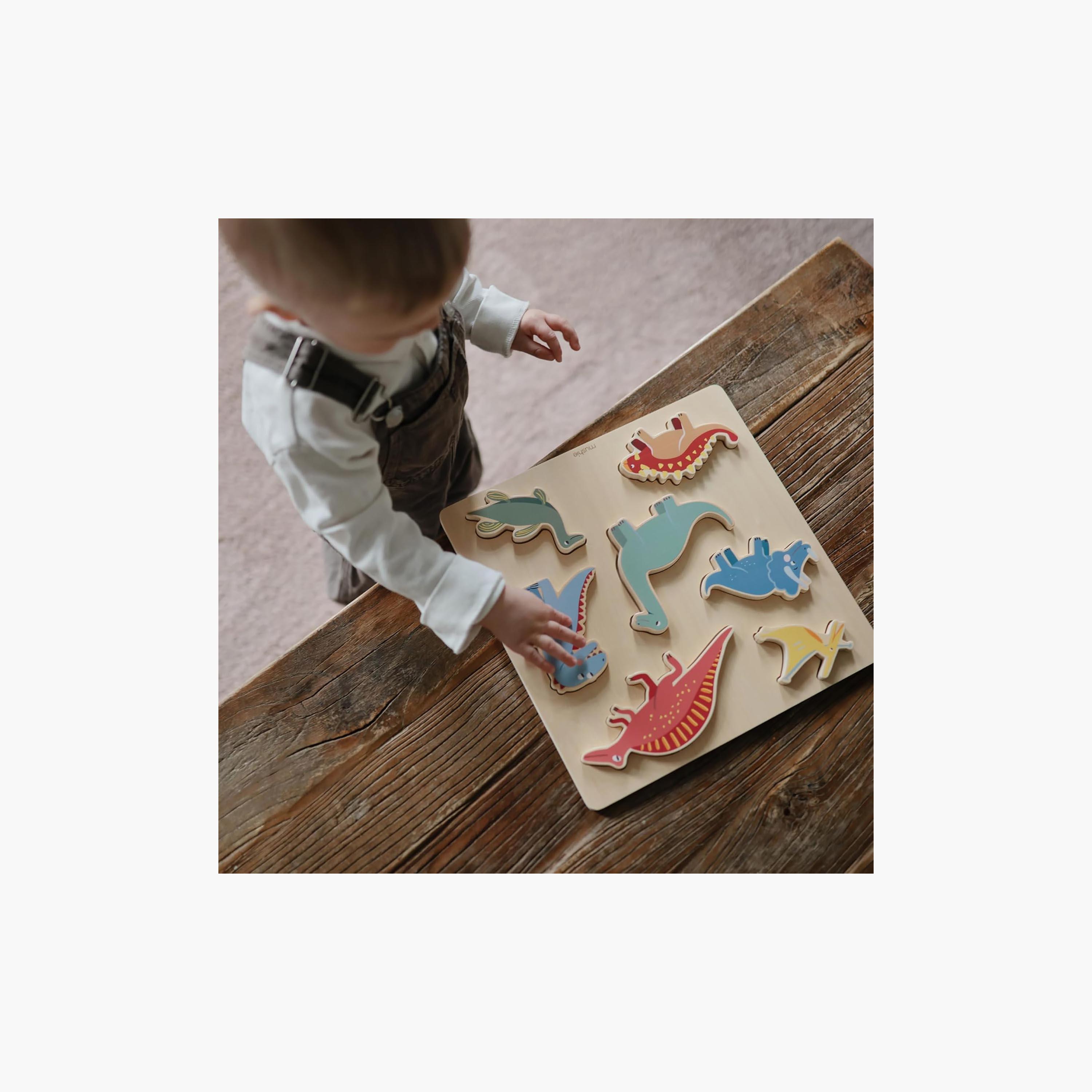 Mushie Wooden Dinosaur Puzzle-toys-indoortoys-puzzles-image-4